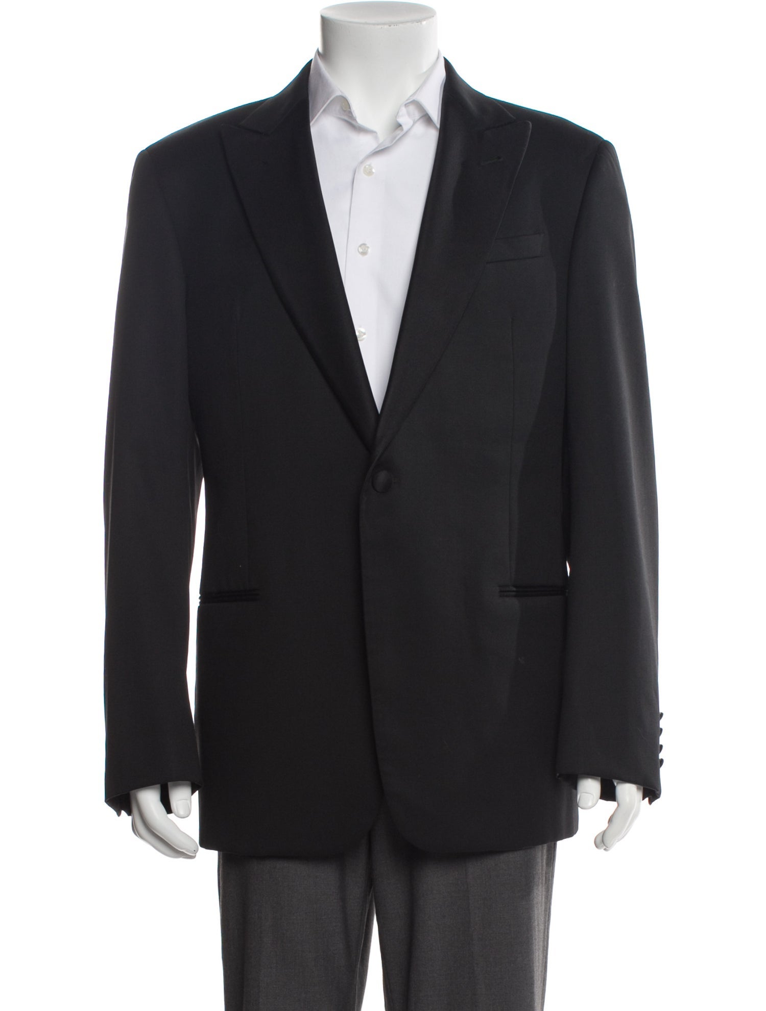 Armani Collezioni Wool Peacoat