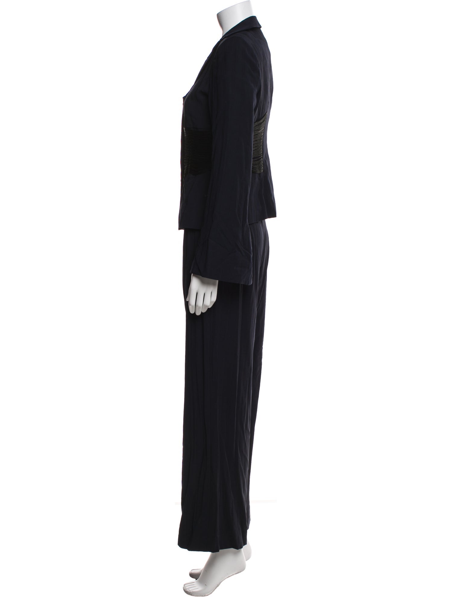 Armani Collezioni Virgin Wool Pantsuit