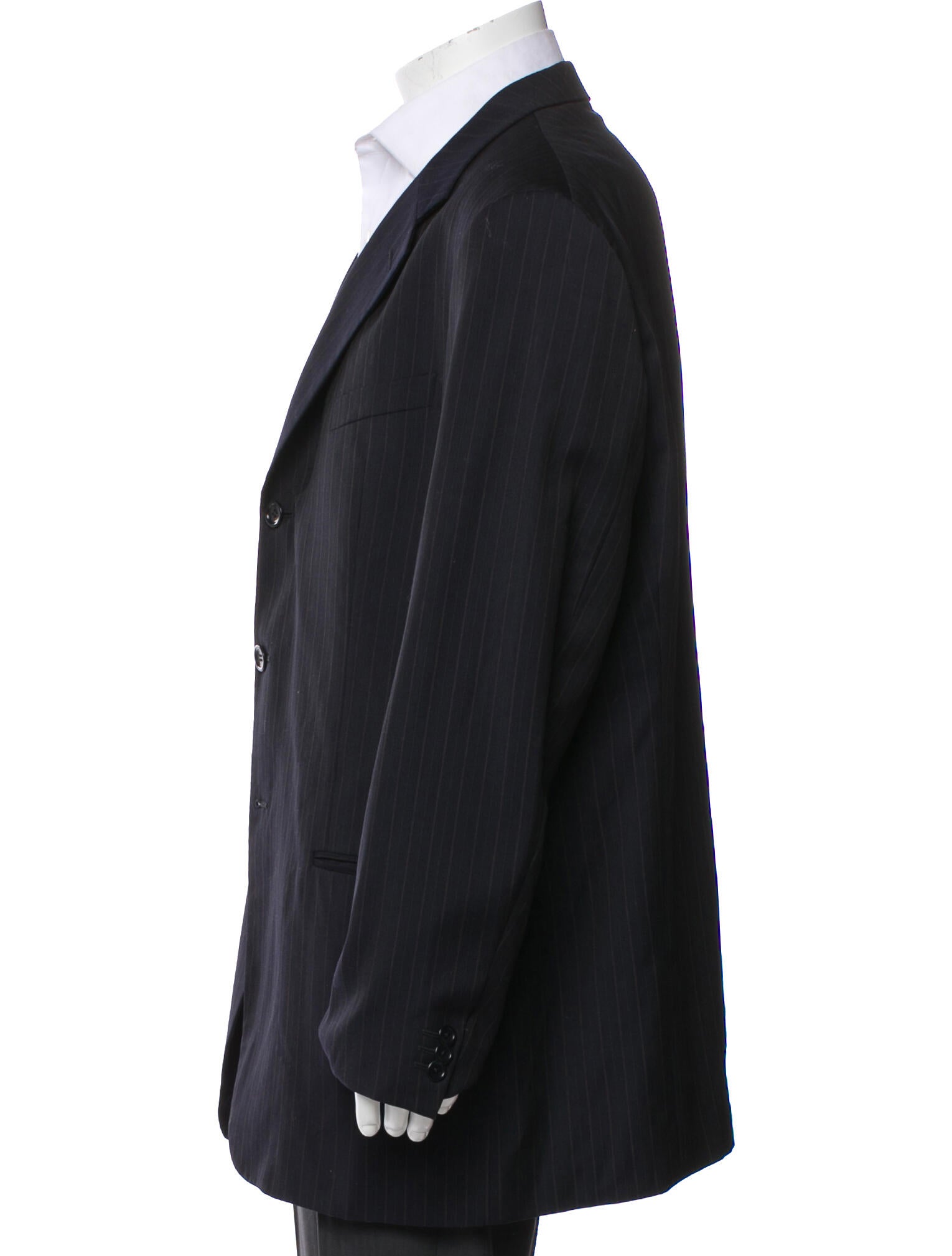 Armani Collezioni Wool Patterned Blazer