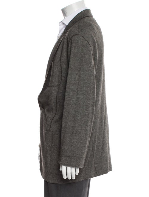 Armani Collezioni Virgin Wool Utility Jacket