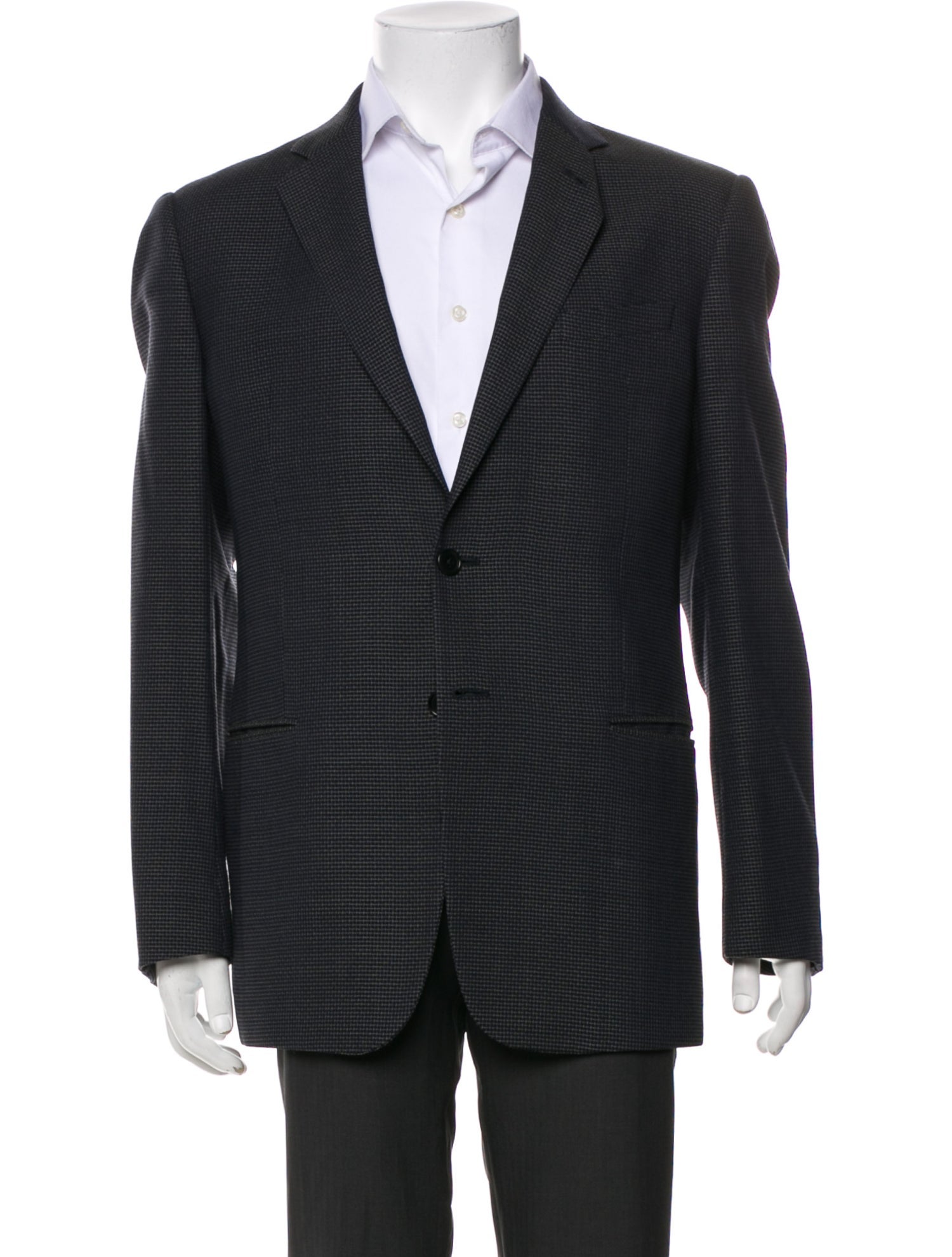 Armani Collezioni Wool Peacoat