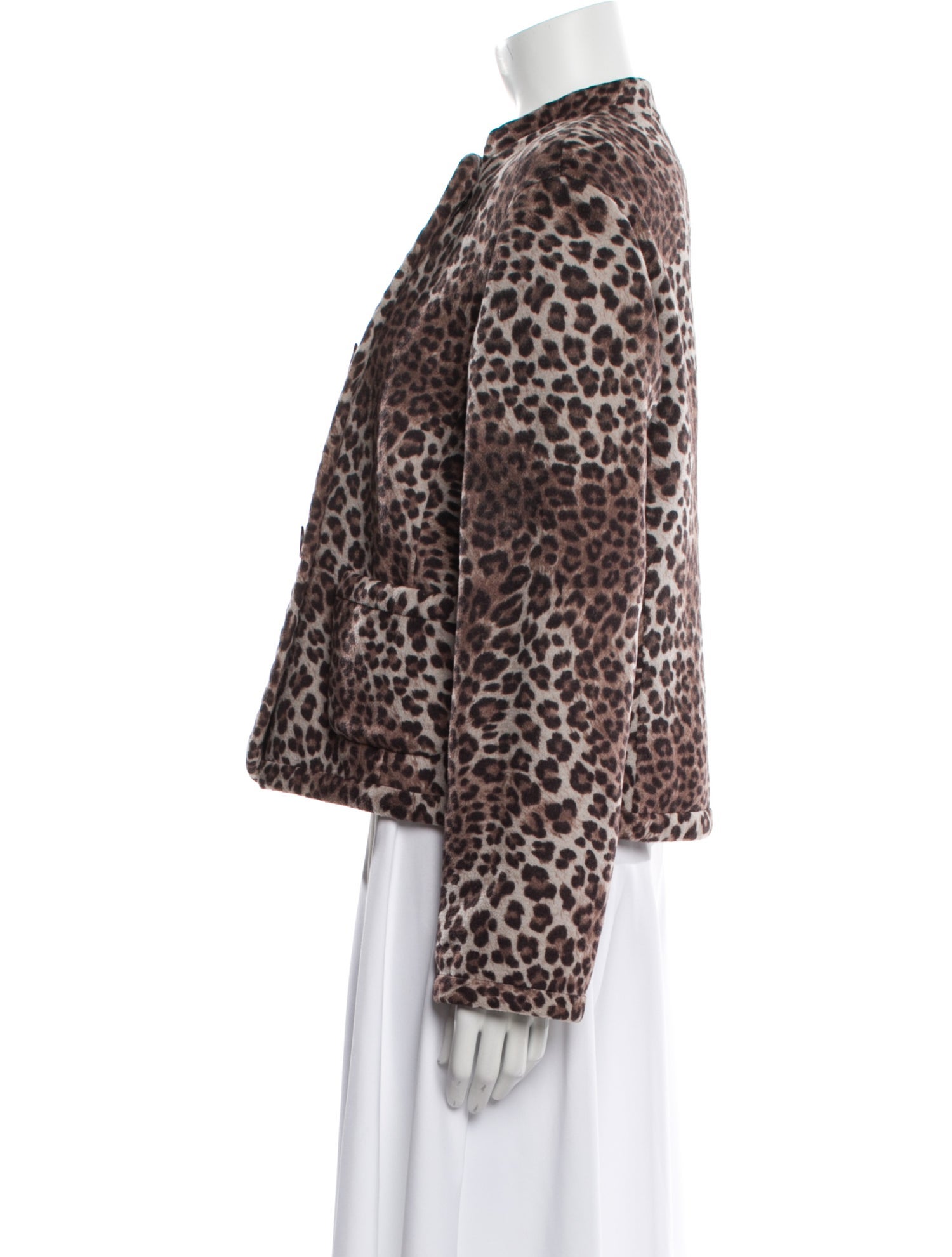 Armani Collezioni Animal Print Evening Jacket