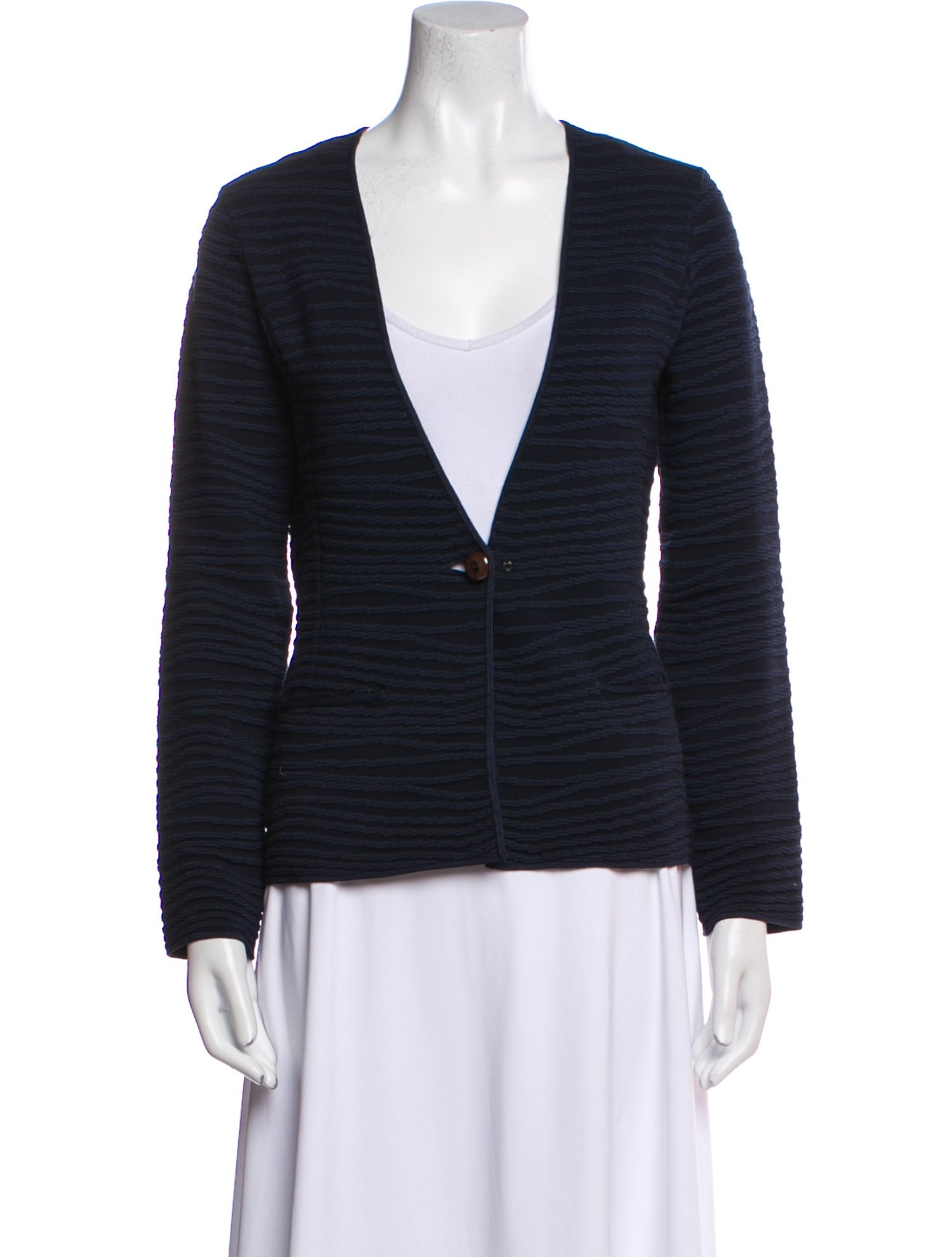 Armani Collezioni Striped Blazer