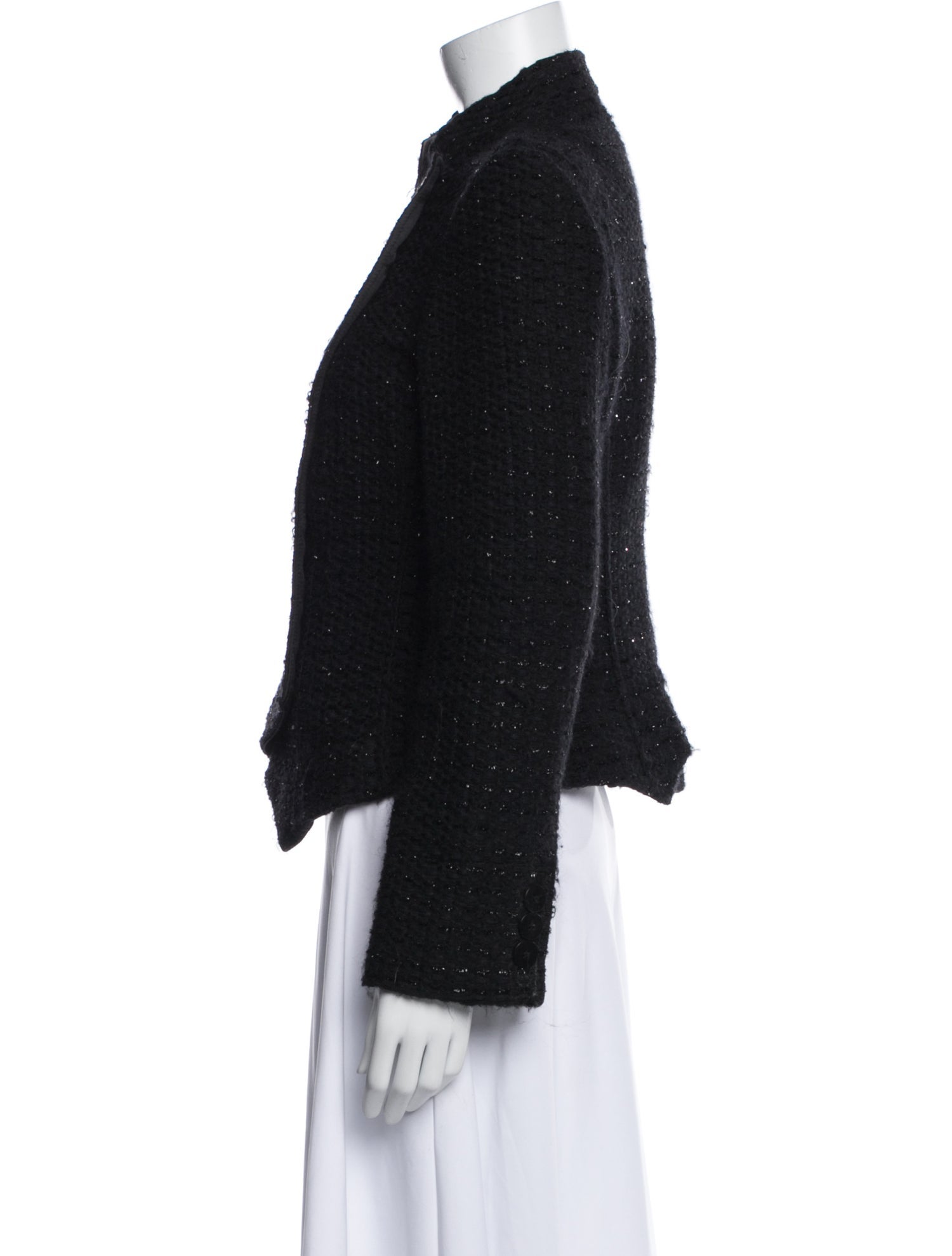 Armani Collezioni Tweed Pattern Evening Jacket