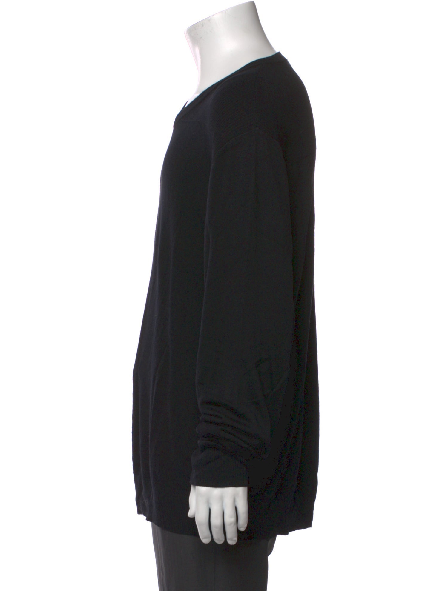 Armani Collezioni V-Neck Long Sleeve Pullover