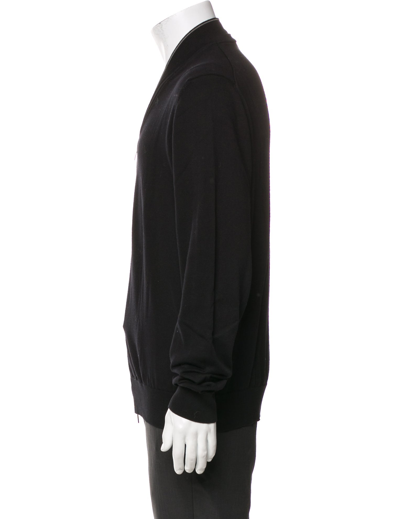 Armani Collezioni V-Neck Long Sleeve Cardigan