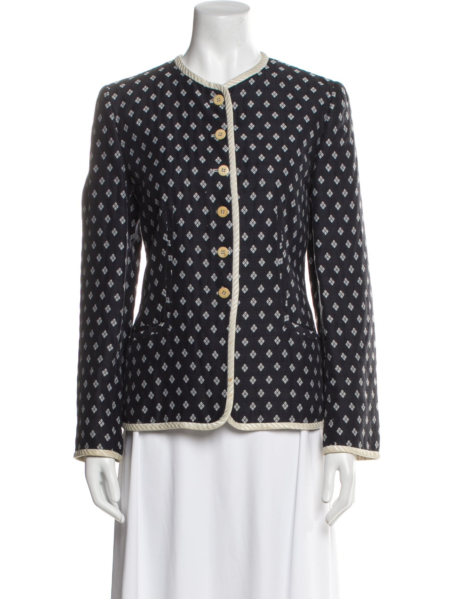 Armani Collezioni Printed Evening Jacket