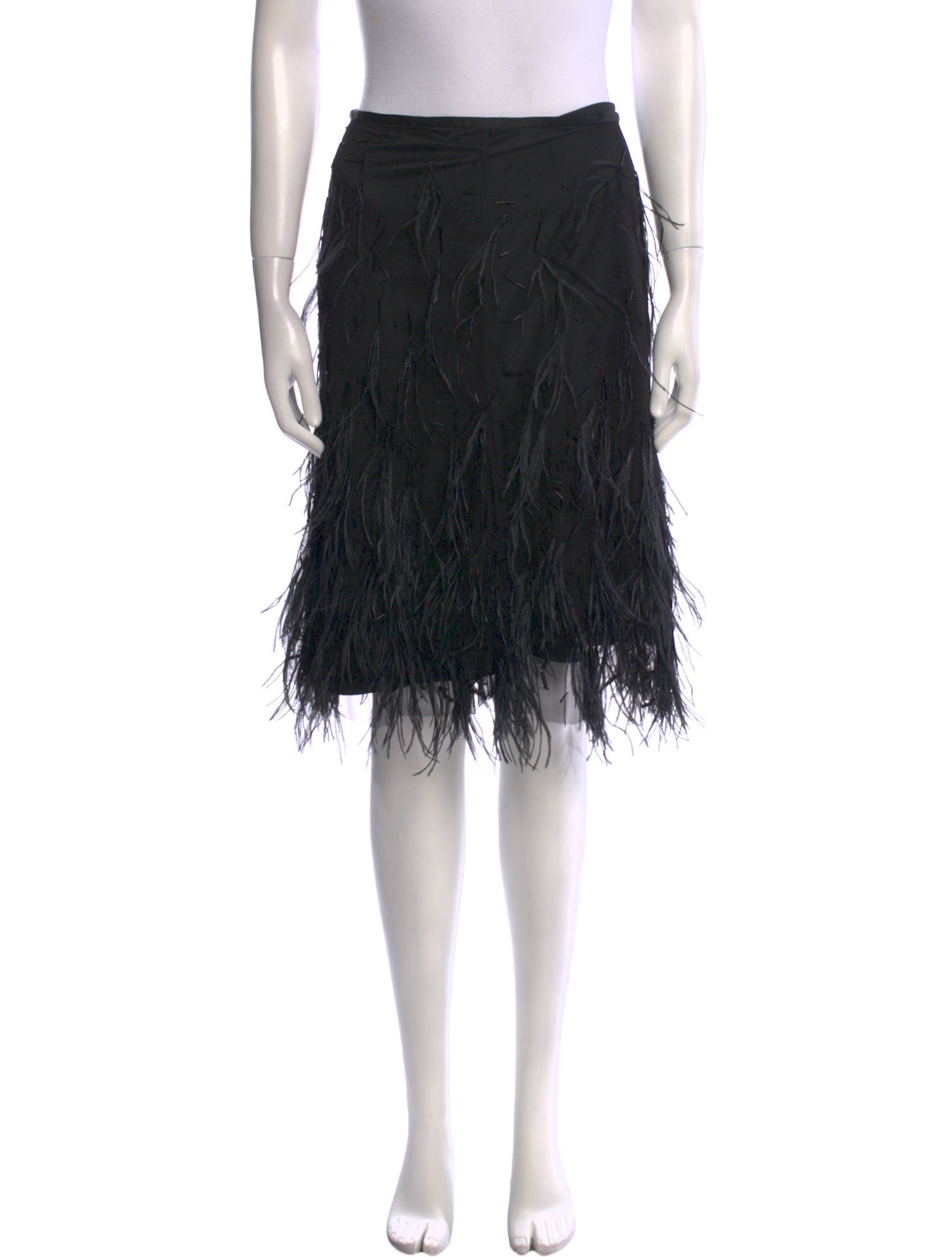 Armani Collezioni Vintage Knee-Length Skirt