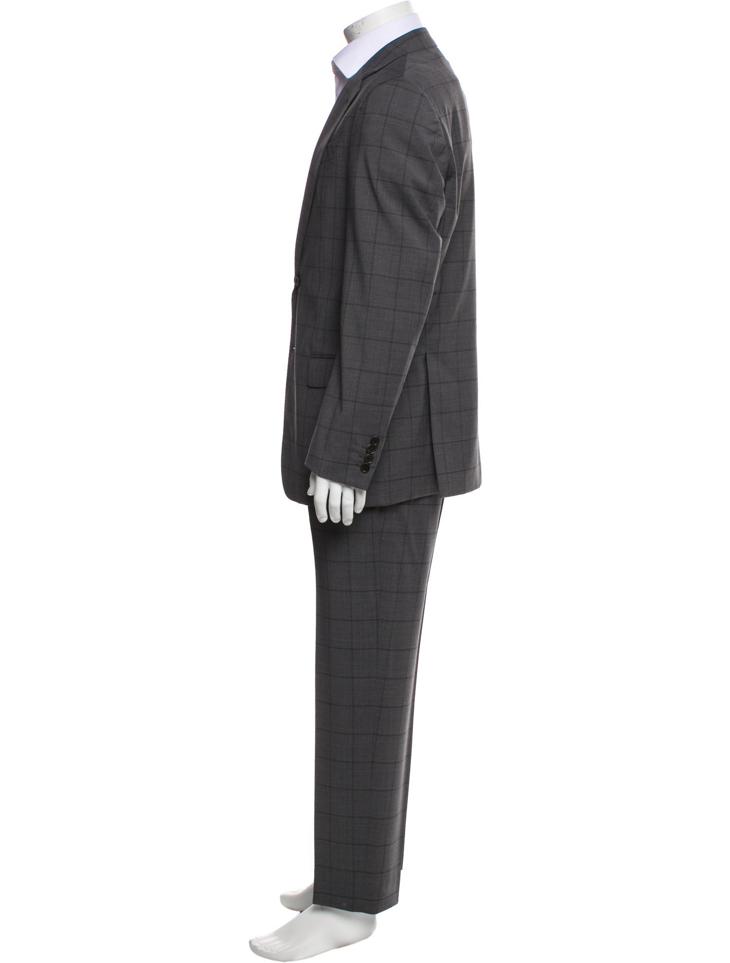 Armani Collezioni Armani Collezioni Mens Wool Two-Piece Suit
