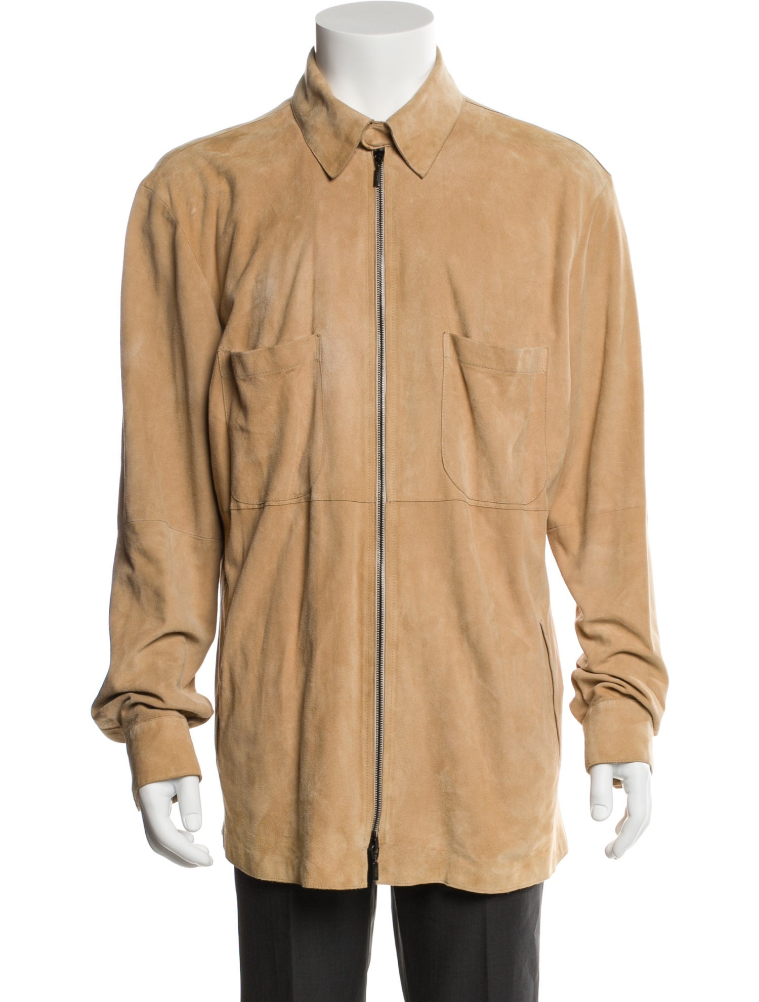 Armani Collezioni Goat Leather Jacket