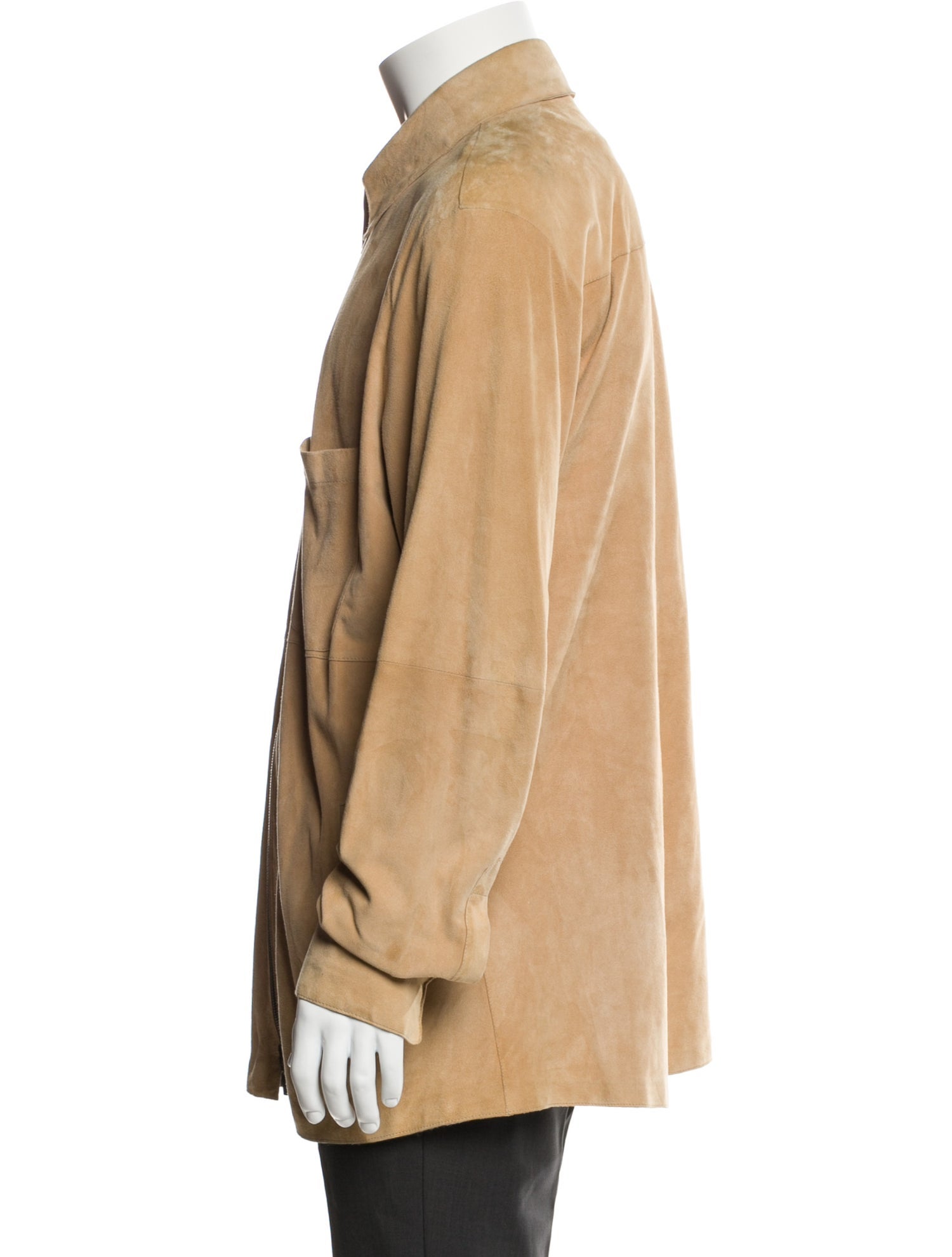 Armani Collezioni Goat Leather Jacket