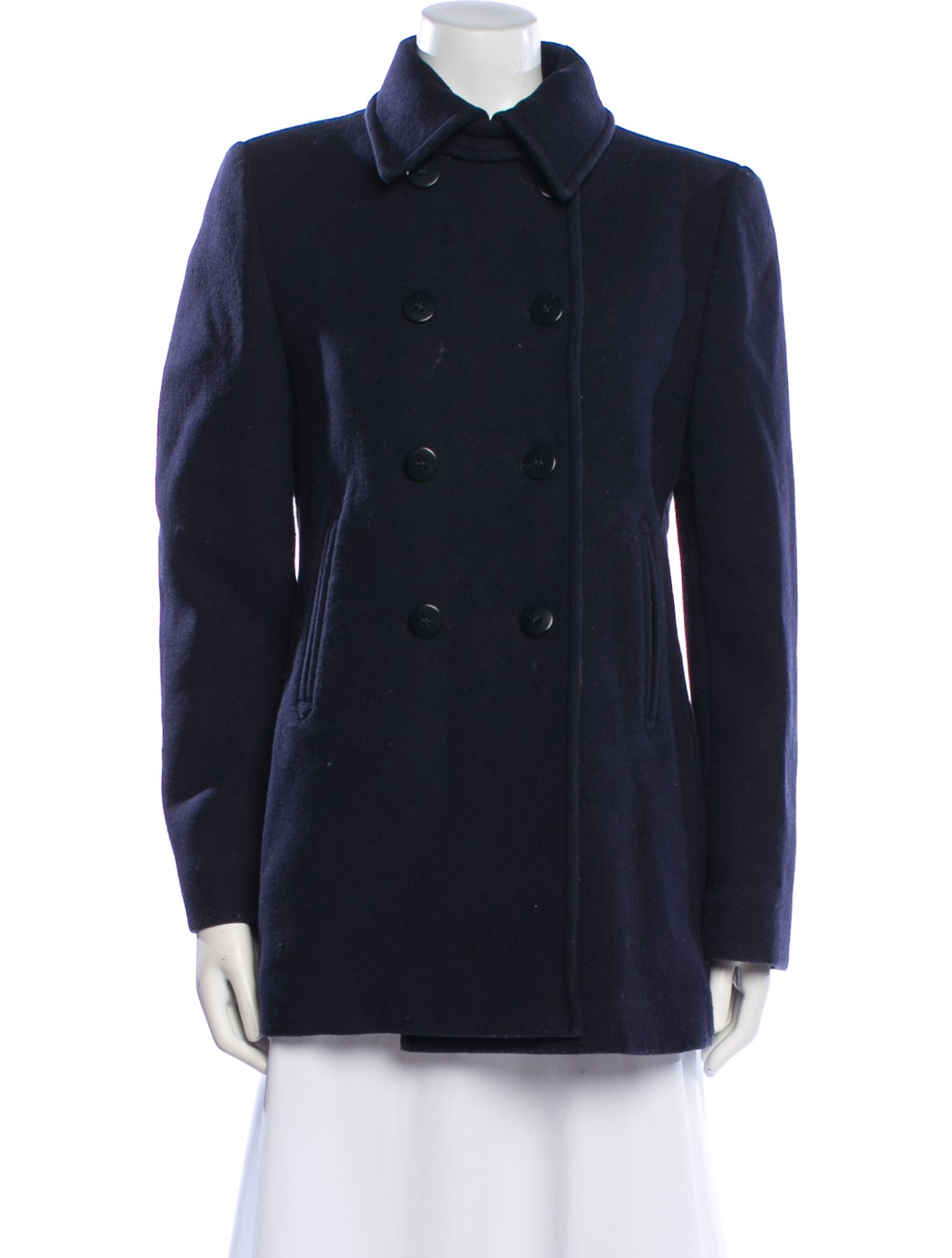 Armani Collezioni Wool Peacoat
