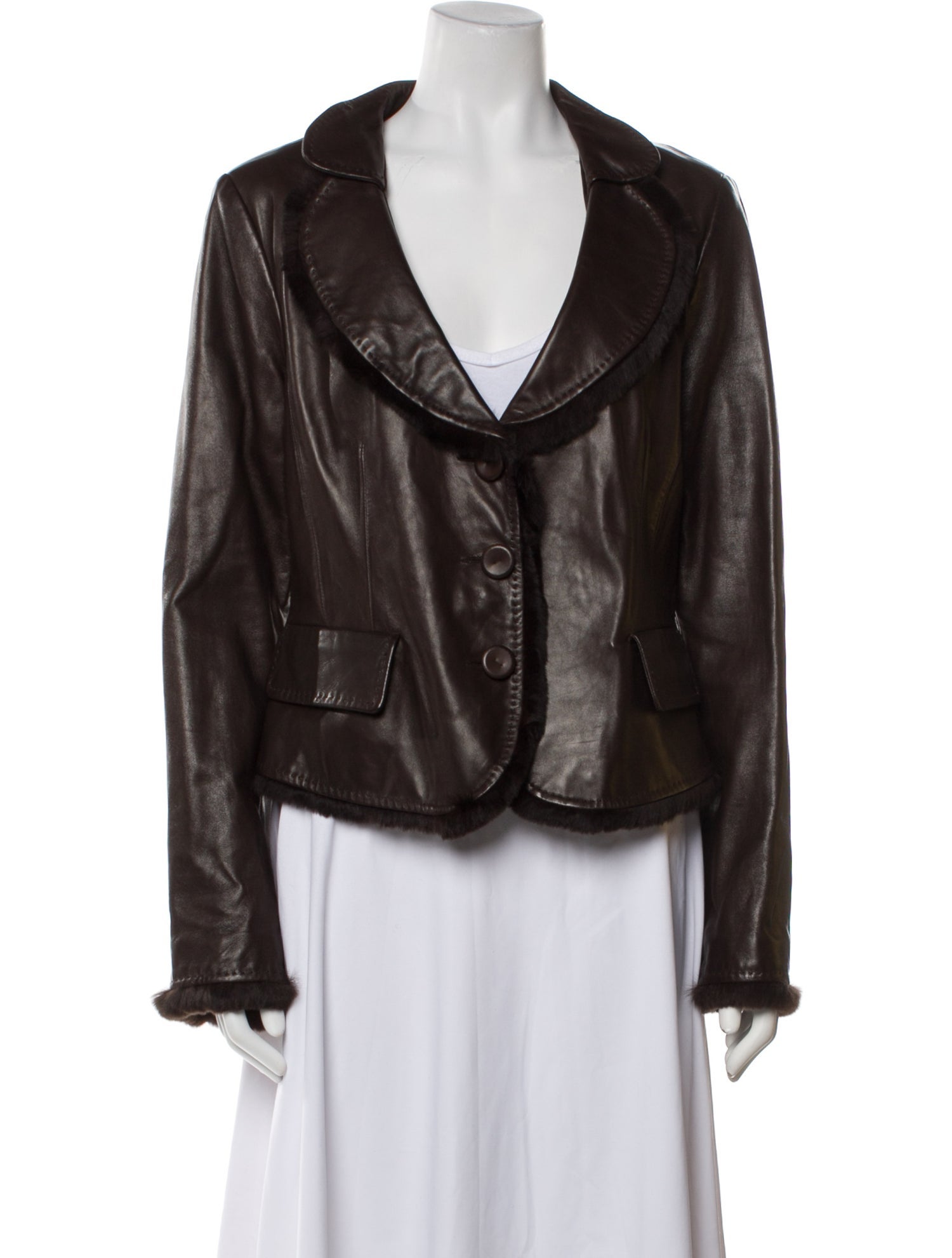 Armani Collezioni Vintage 2007 Fur Jacket