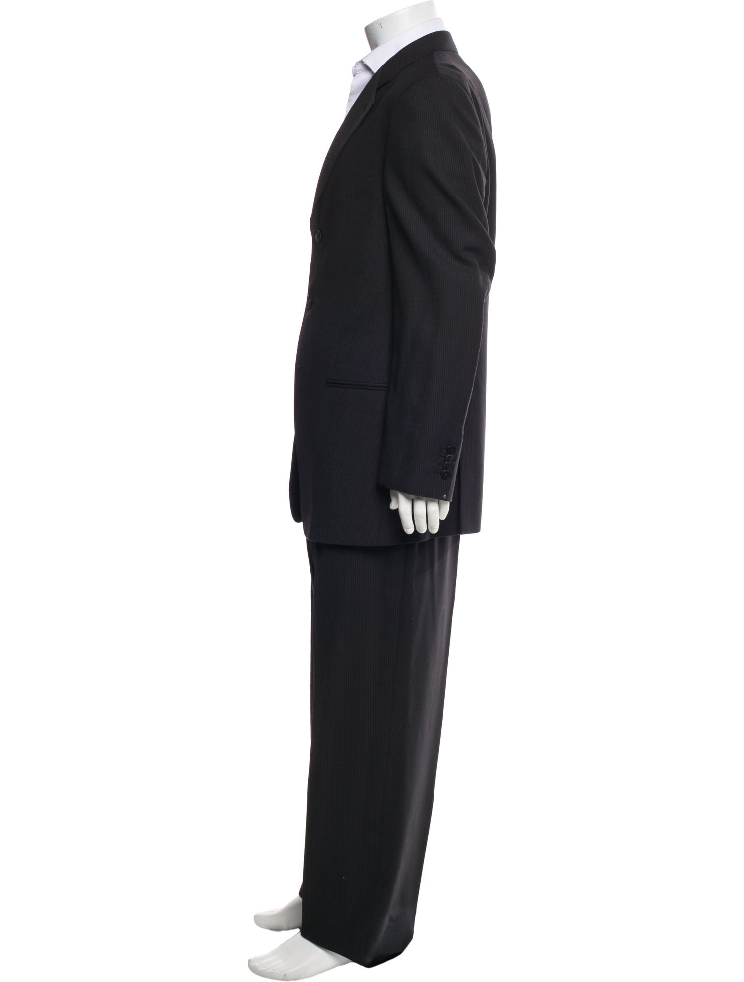 Armani Collezioni Armani Collezioni Mens Wool Two-Piece Suit