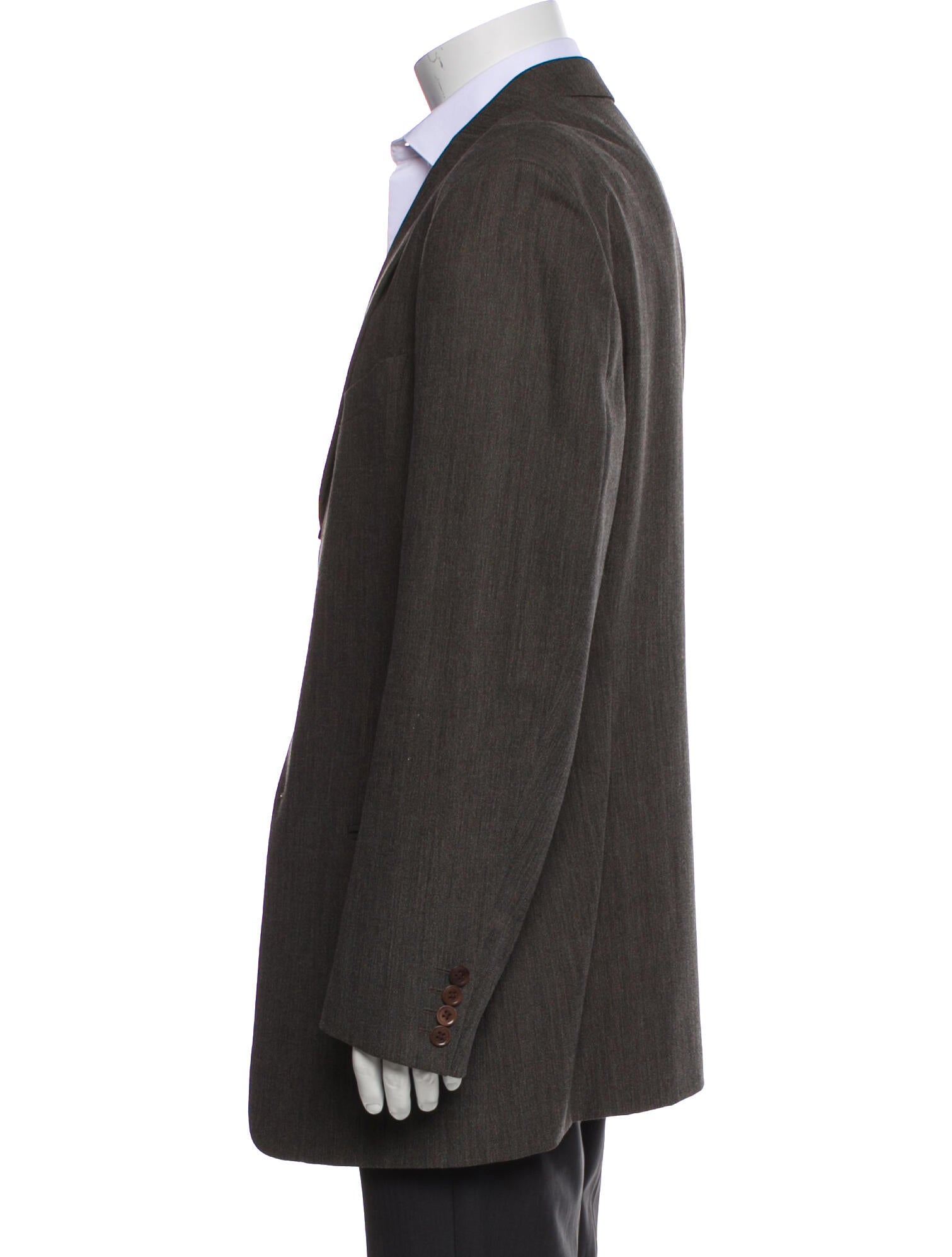 Armani Collezioni Wool Overcoat