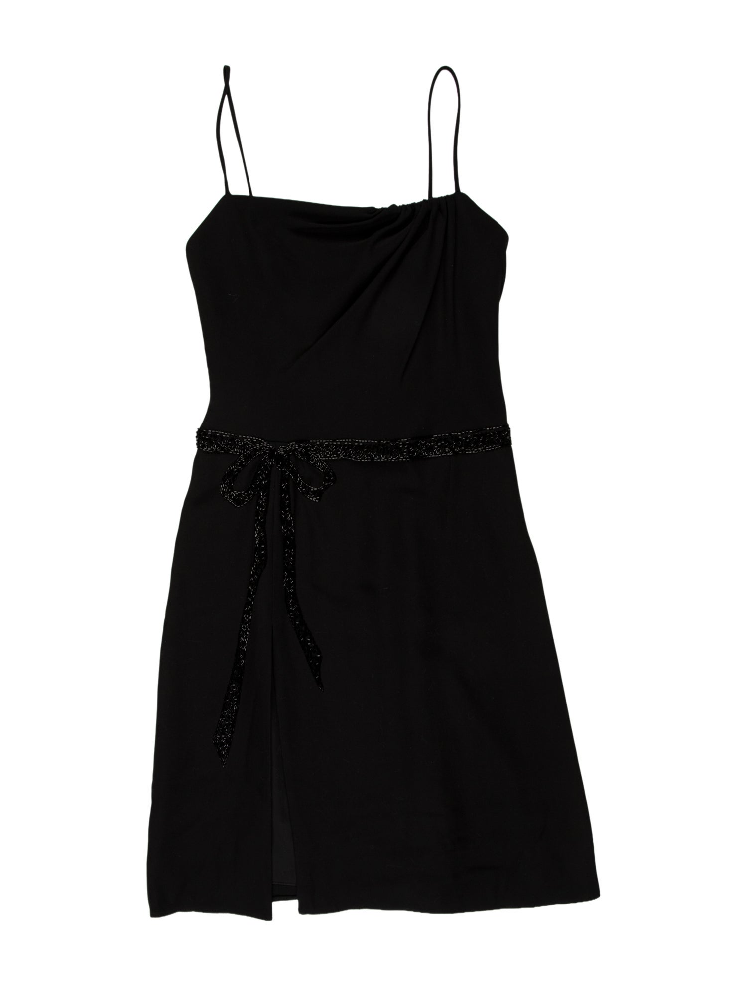 Armani Collezioni Square Neckline Mini Dress