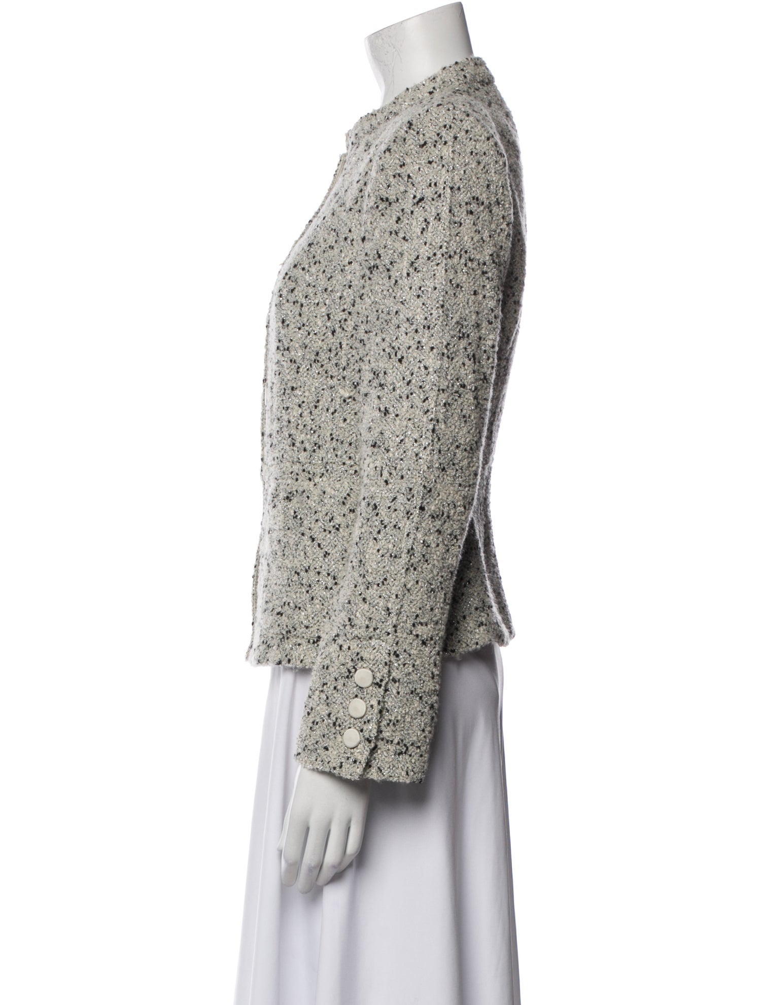 Armani Collezioni Tweed Pattern Jacket