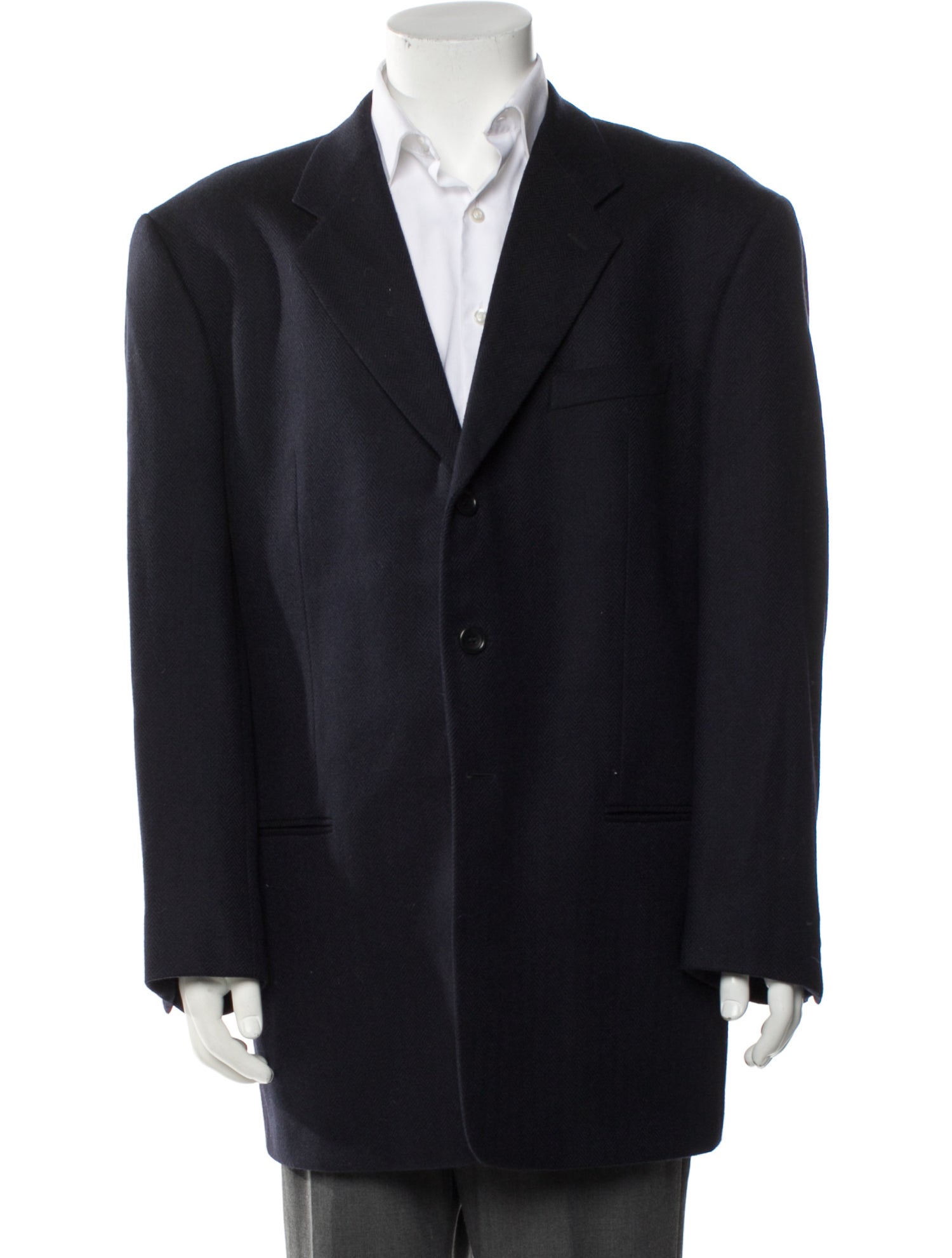 Armani Collezioni Wool Overcoat