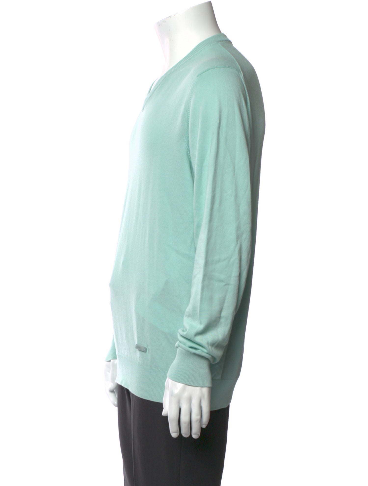 Armani Collezioni V-Neck Long Sleeve Pullover