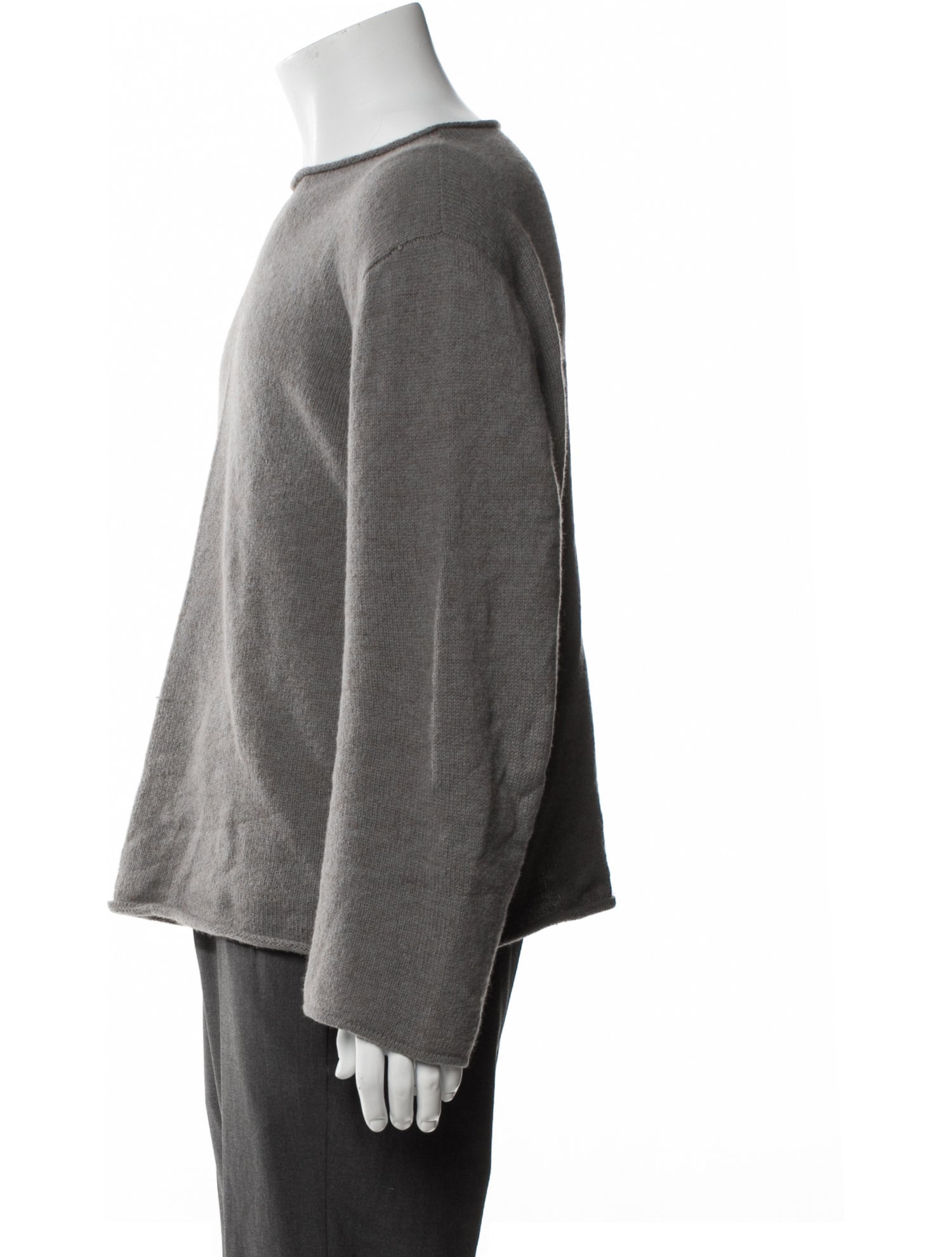 Armani Collezioni Crew Neck Long Sleeve Pullover