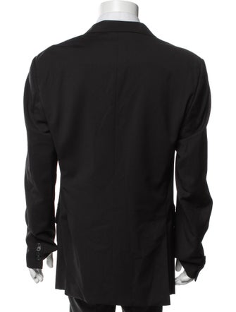 Armani Collezioni Wool Solid Blazer