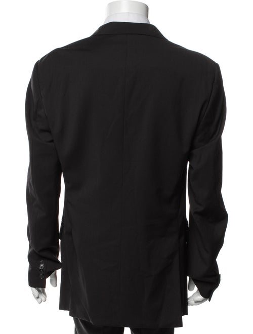Armani Collezioni Wool Solid Blazer