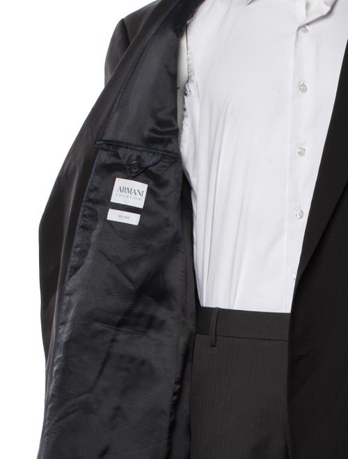 Armani Collezioni Wool Solid Blazer