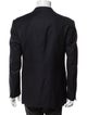 Armani Collezioni wool solid blazer