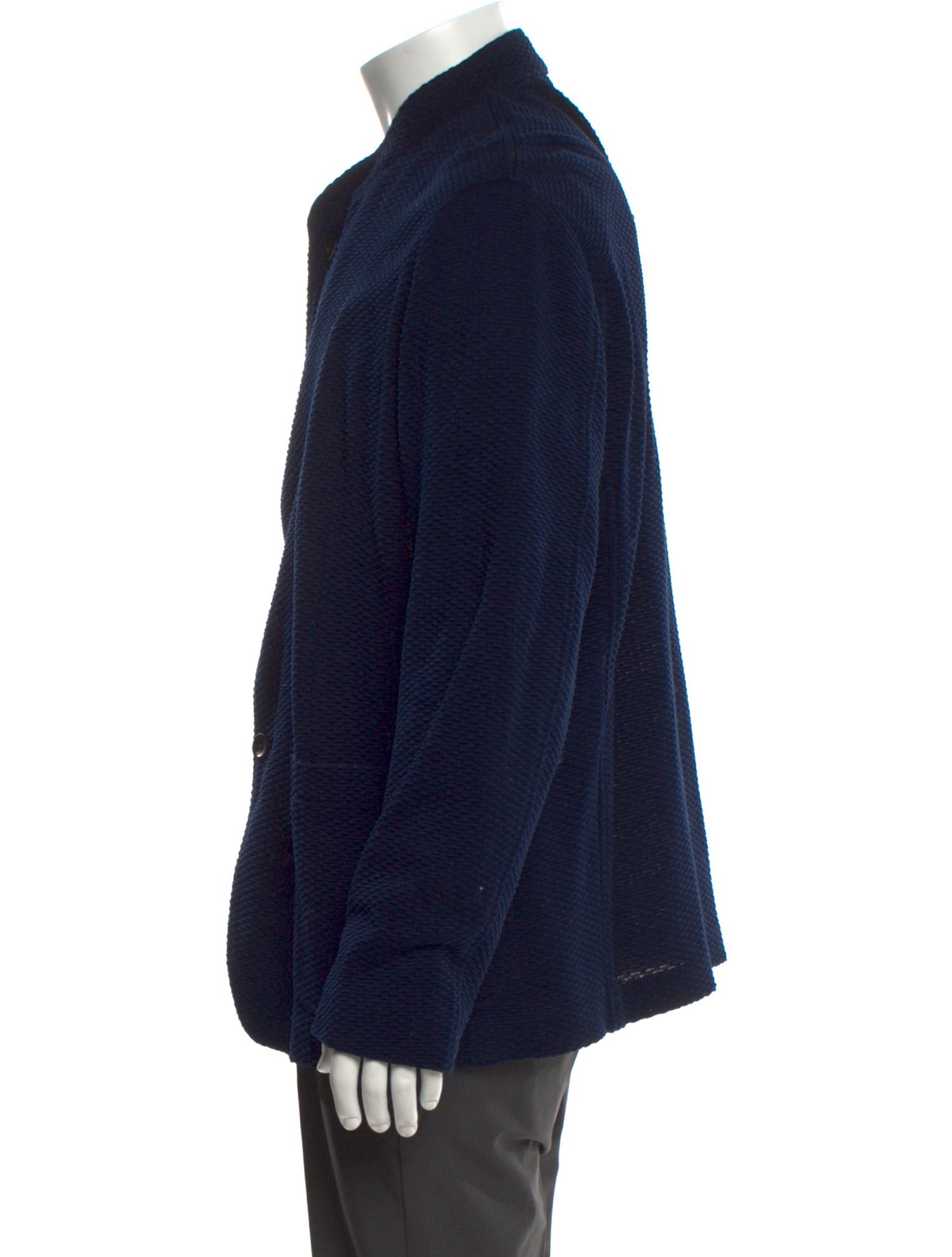 Armani Collezioni V-Neck Long Sleeve Cardigan