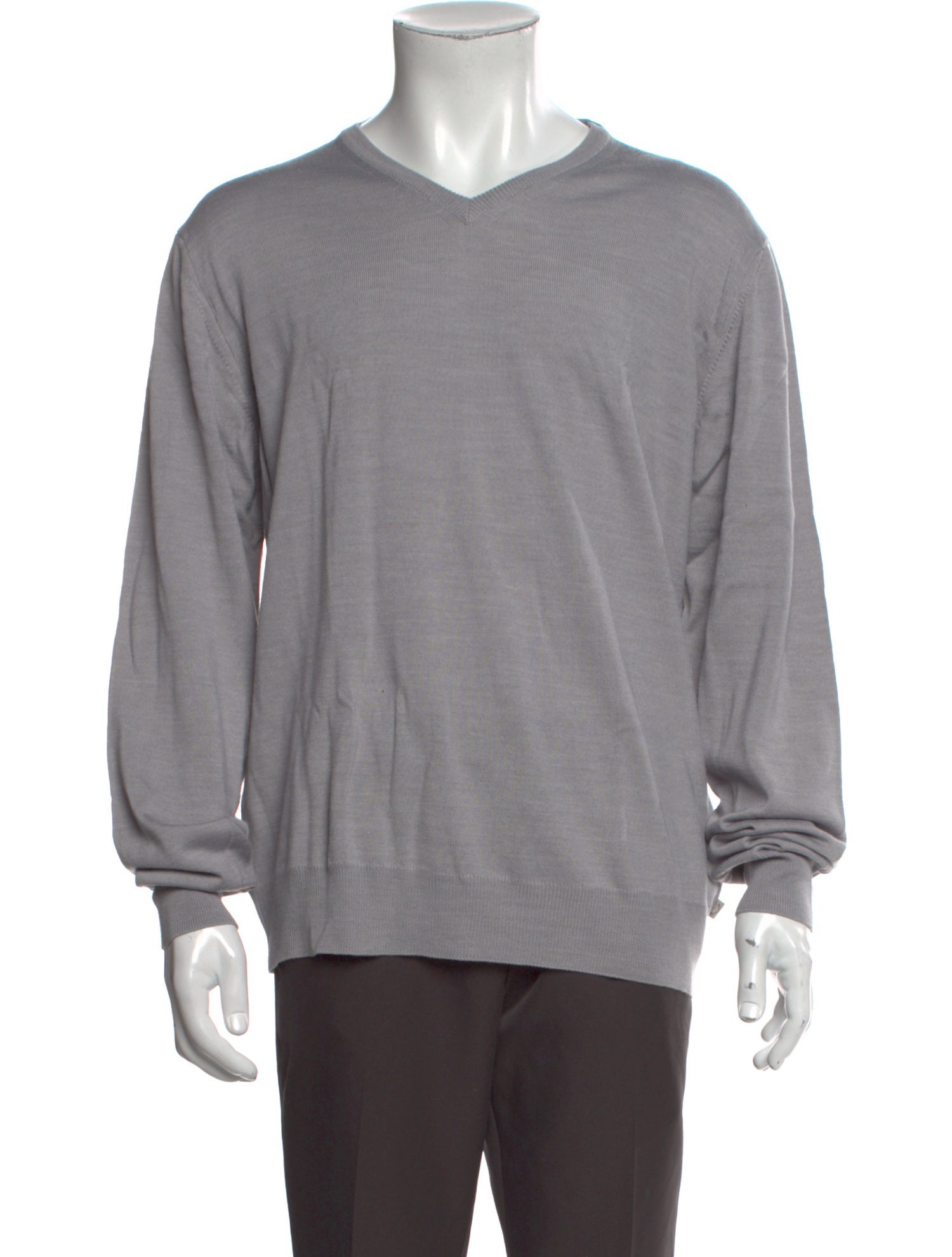 Armani Collezioni Wool V-Neck Pullover
