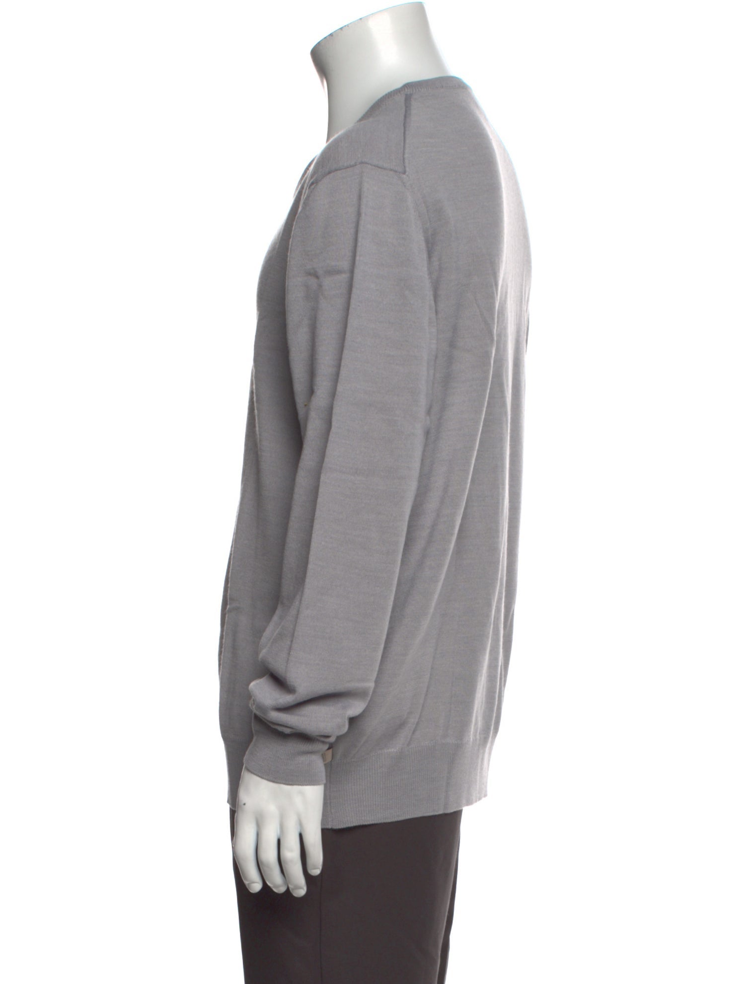 Armani Collezioni Wool V-Neck Pullover