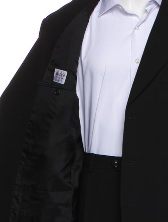 Armani Collezioni Solid Wool Two Piece Suit