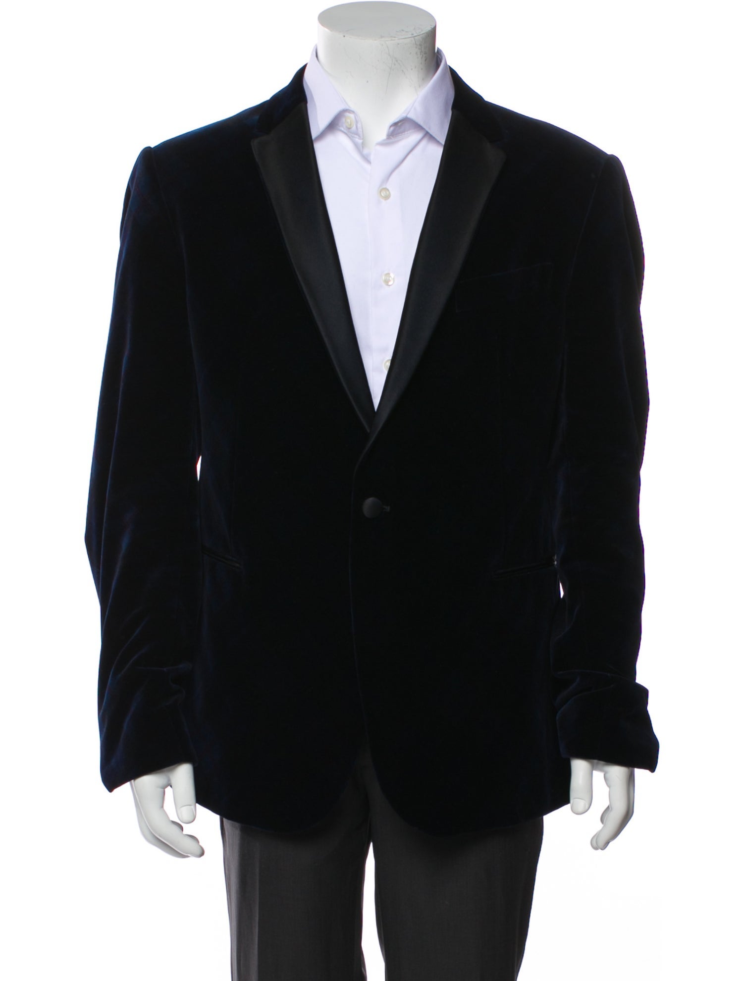 Armani Collezioni Velvet Tuxedo Jacket
