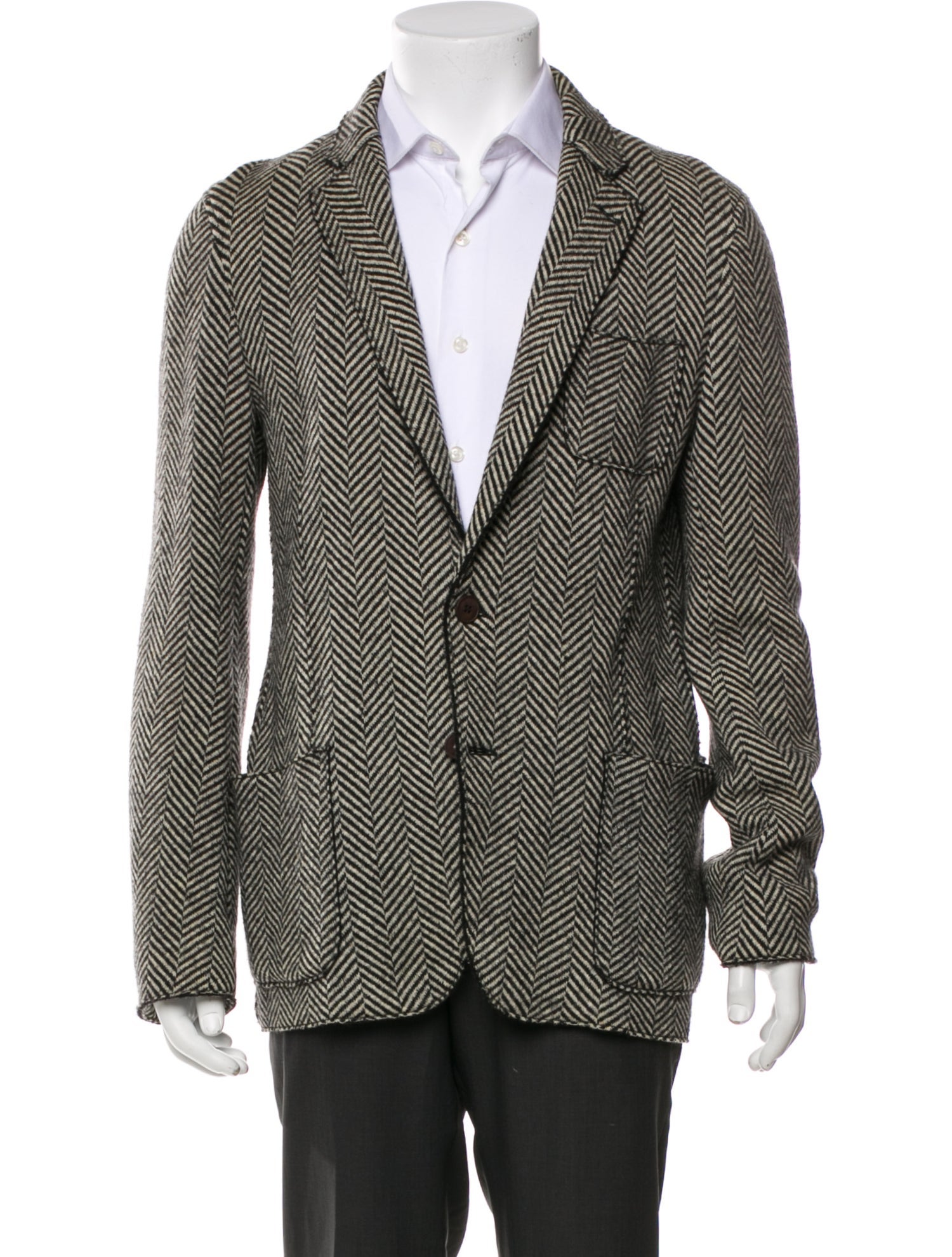 Armani Collezioni Mens' Patterned Blazer