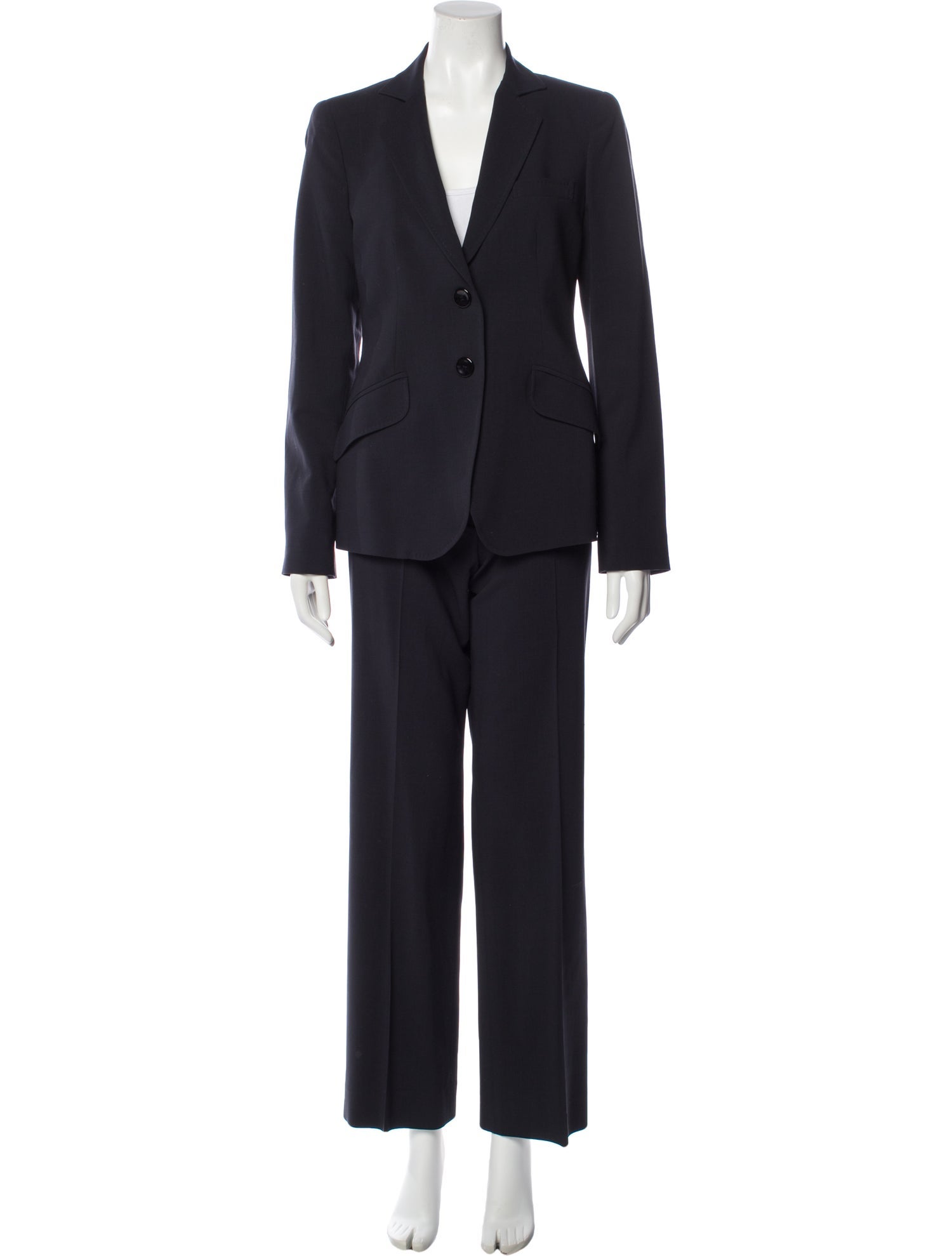 Armani Collezioni Virgin Wool Pantsuit