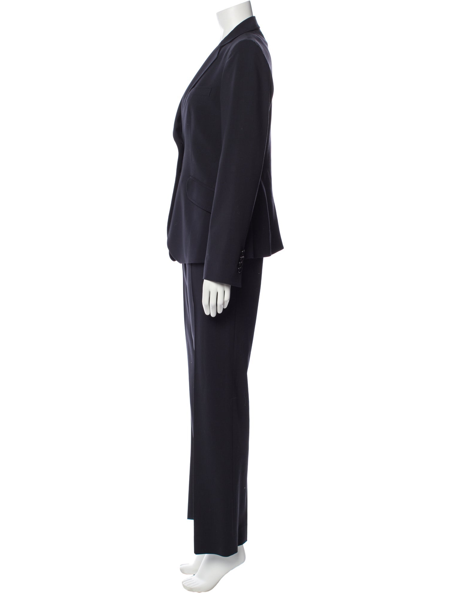 Armani Collezioni Virgin Wool Pantsuit