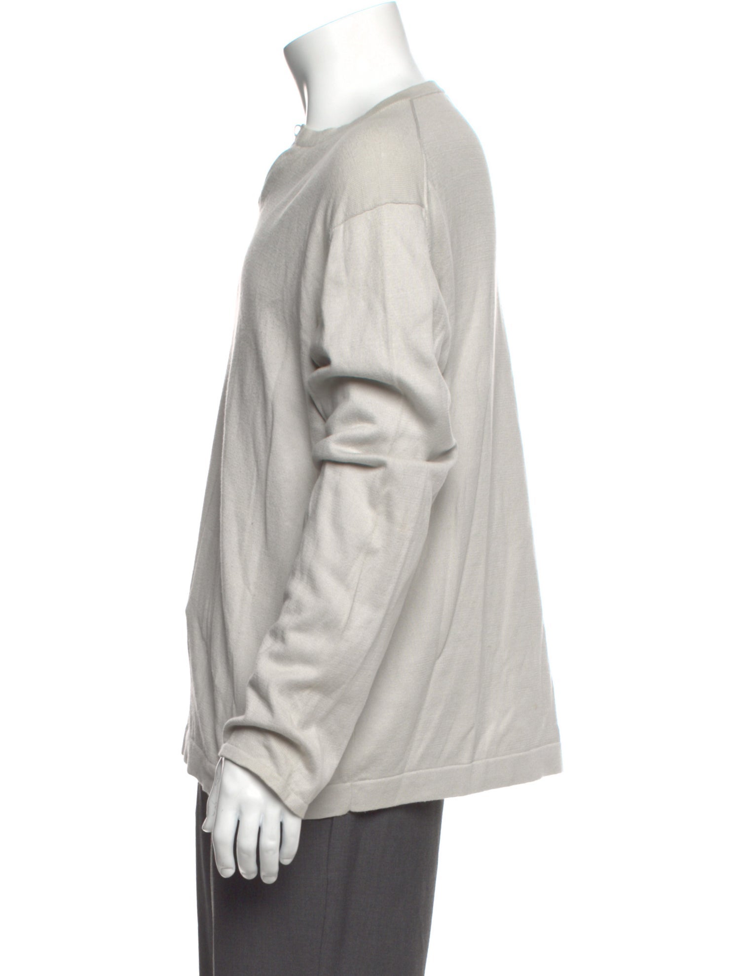 Armani Collezioni Crew Neck Long Sleeve Pullover