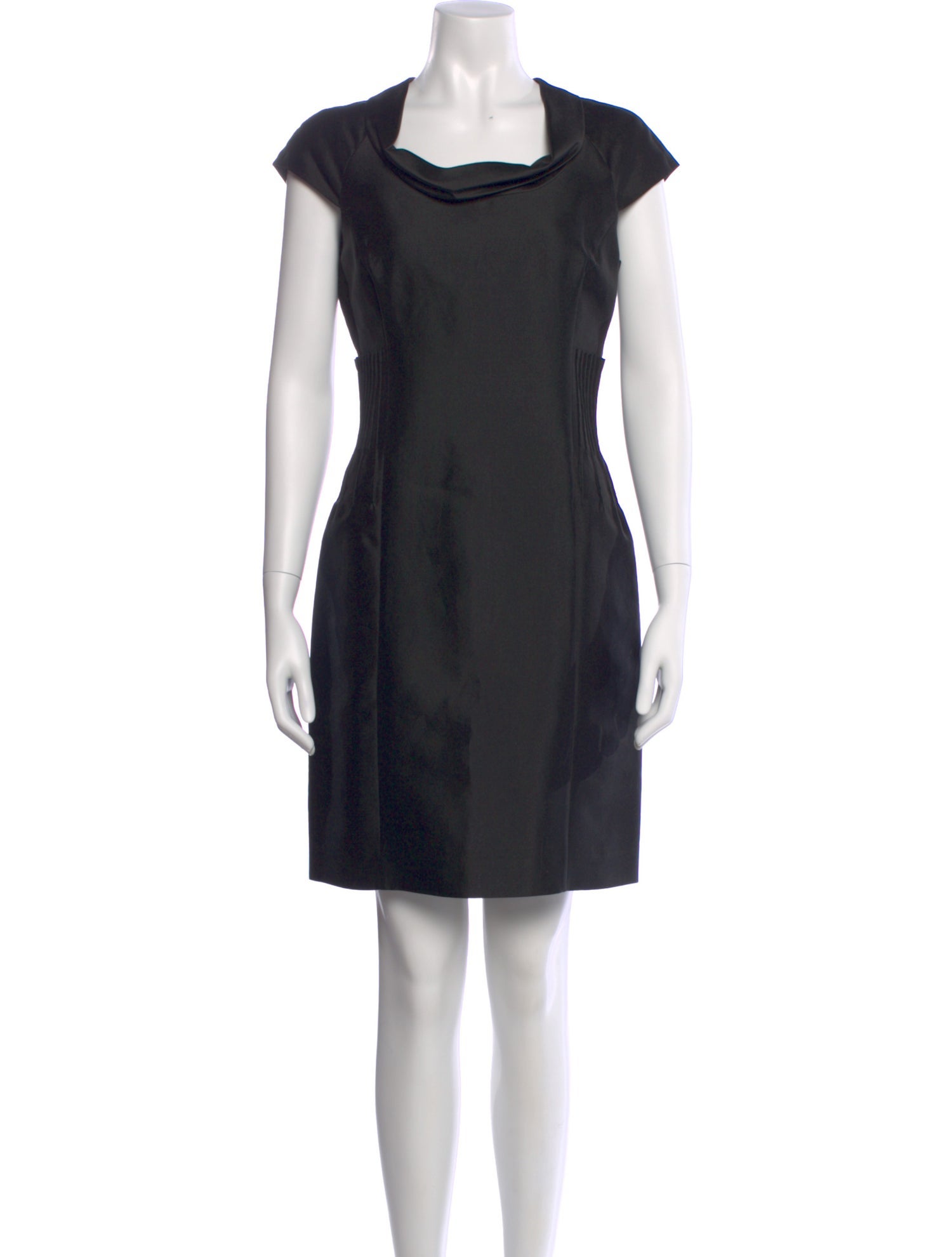 Armani Collezioni Cowl Neck Mini Dress