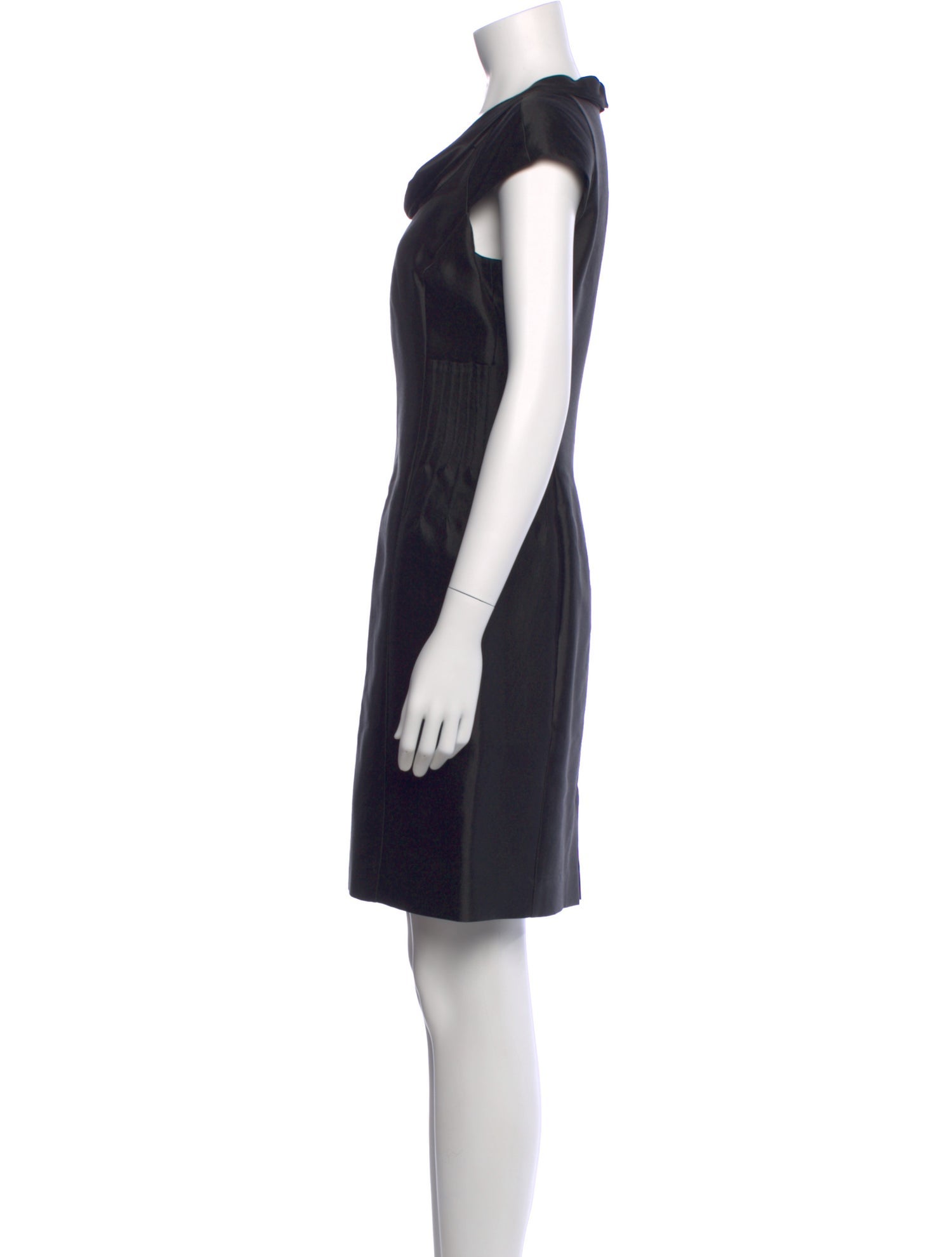 Armani Collezioni Cowl Neck Mini Dress