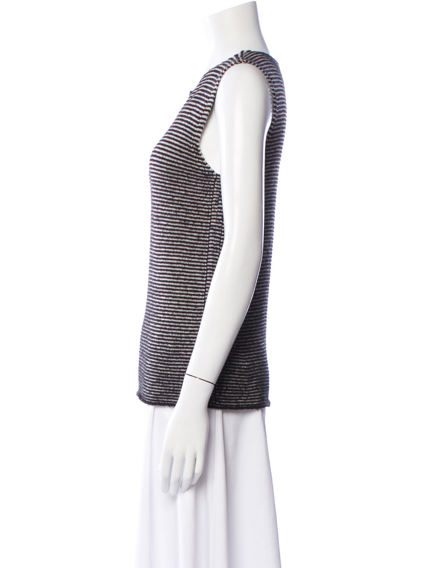 Armani Collezioni Wool Striped Sweater