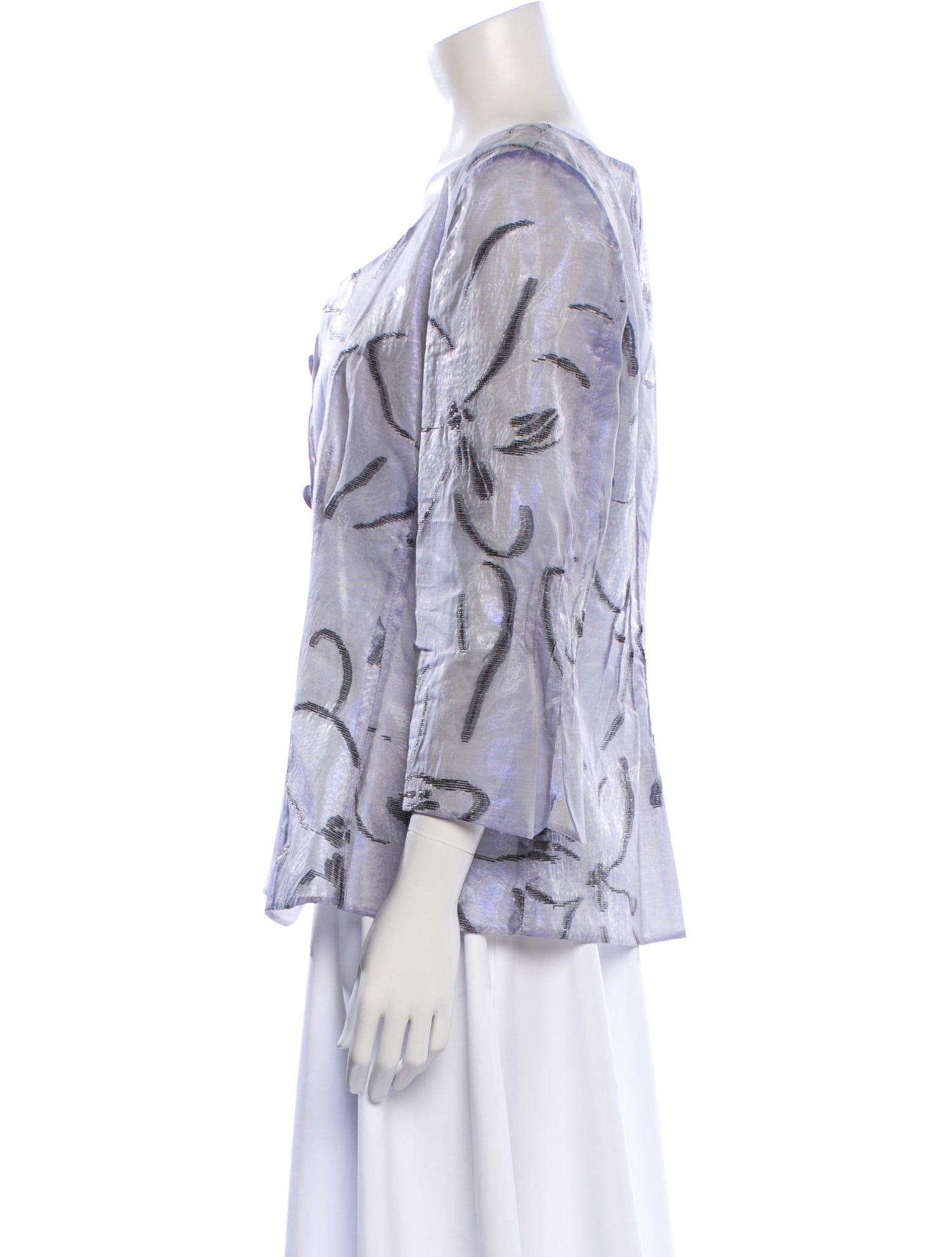 Armani Collezioni Printed Evening Jacket