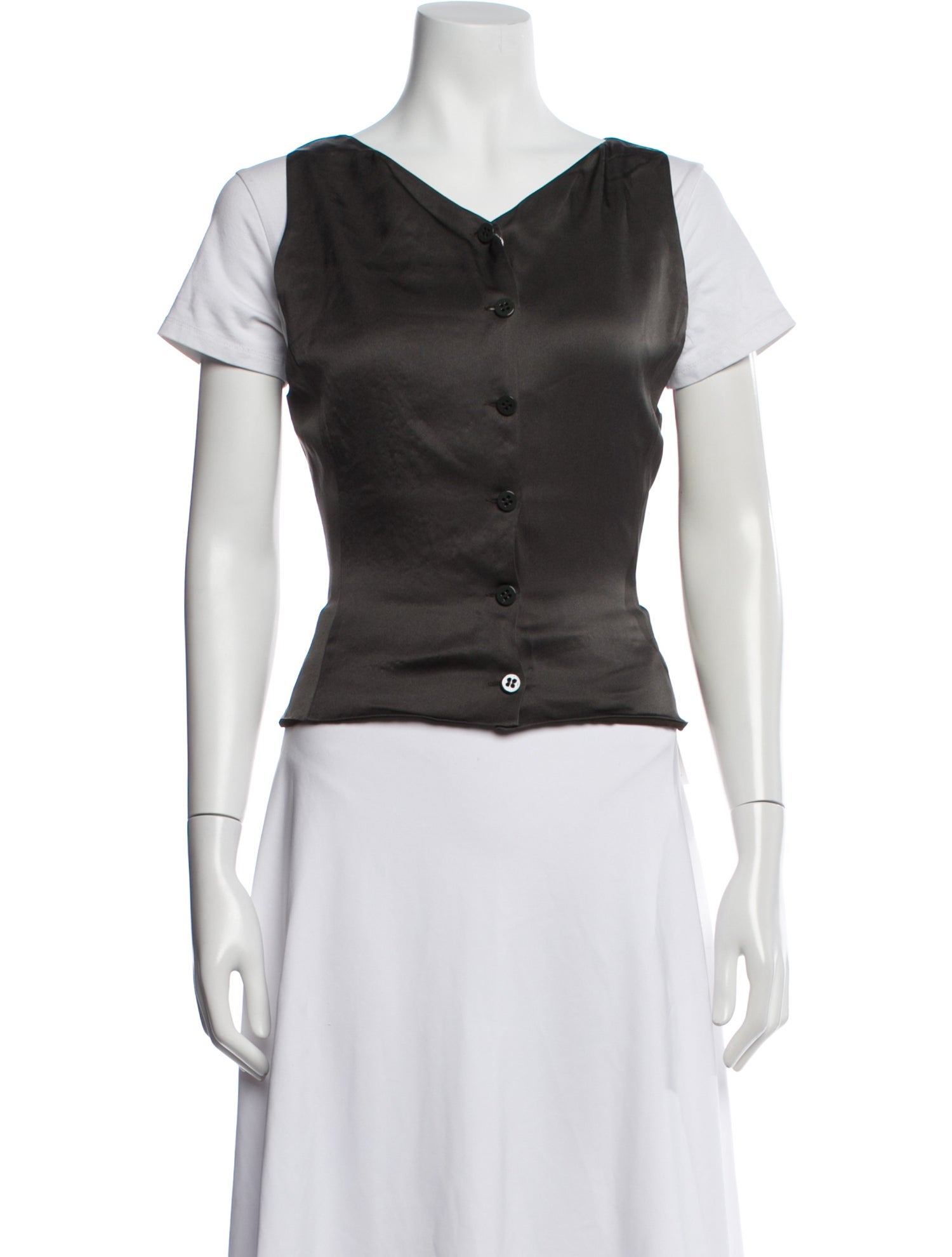 Armani Collezioni Silk Vest