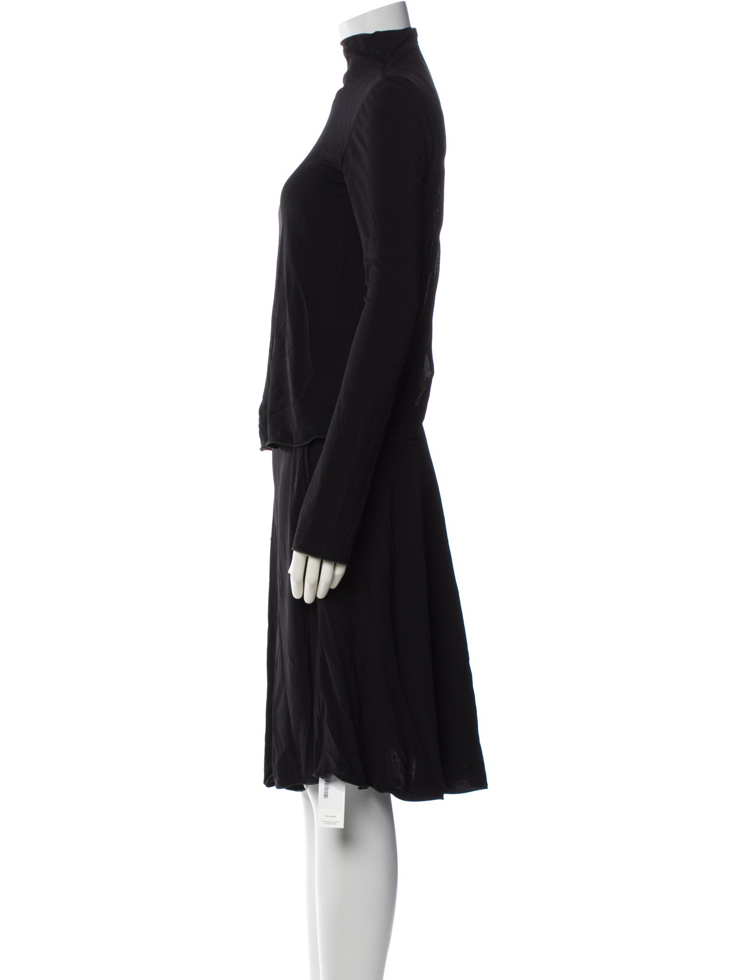 Armani Collezioni Turtleneck Midi Length Dress w/ Tags