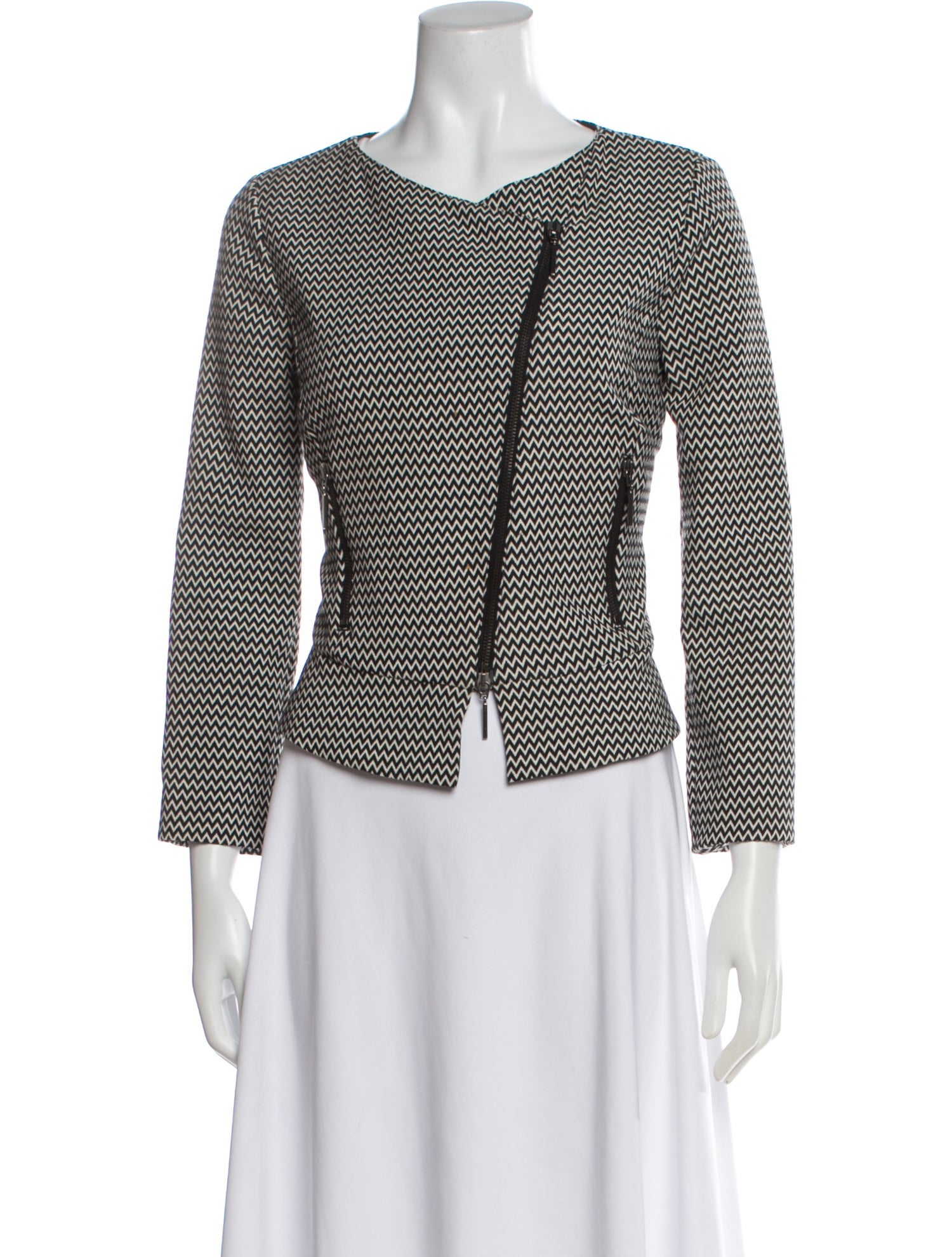 Armani Collezioni Striped Evening Jacket