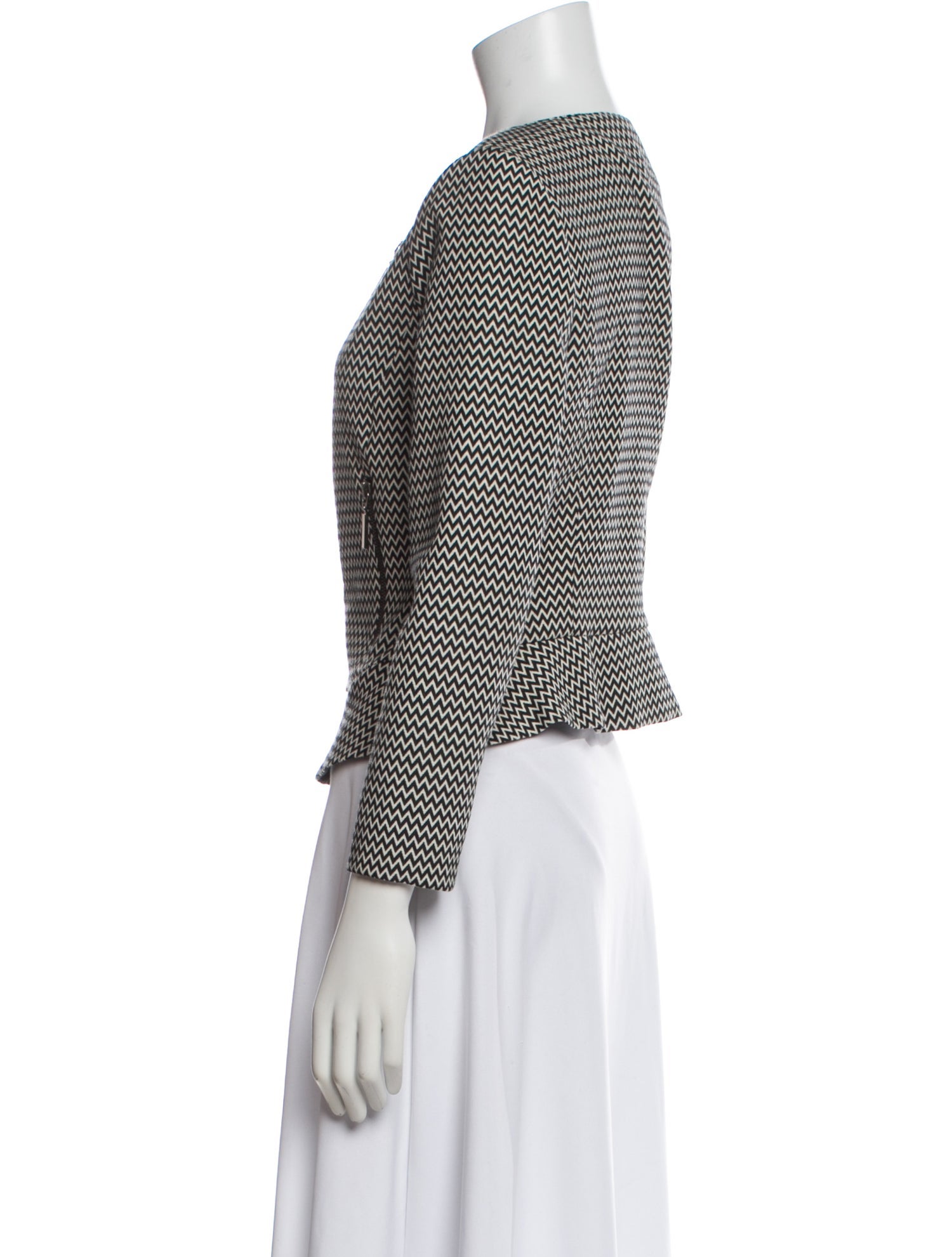 Armani Collezioni Striped Evening Jacket