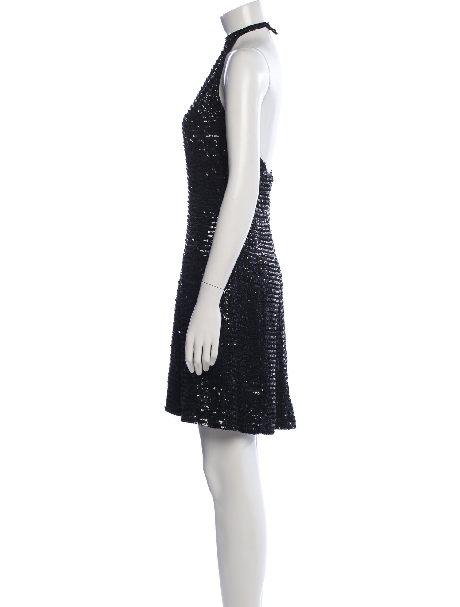 Armani Collezioni Silk Knee-Length Dress