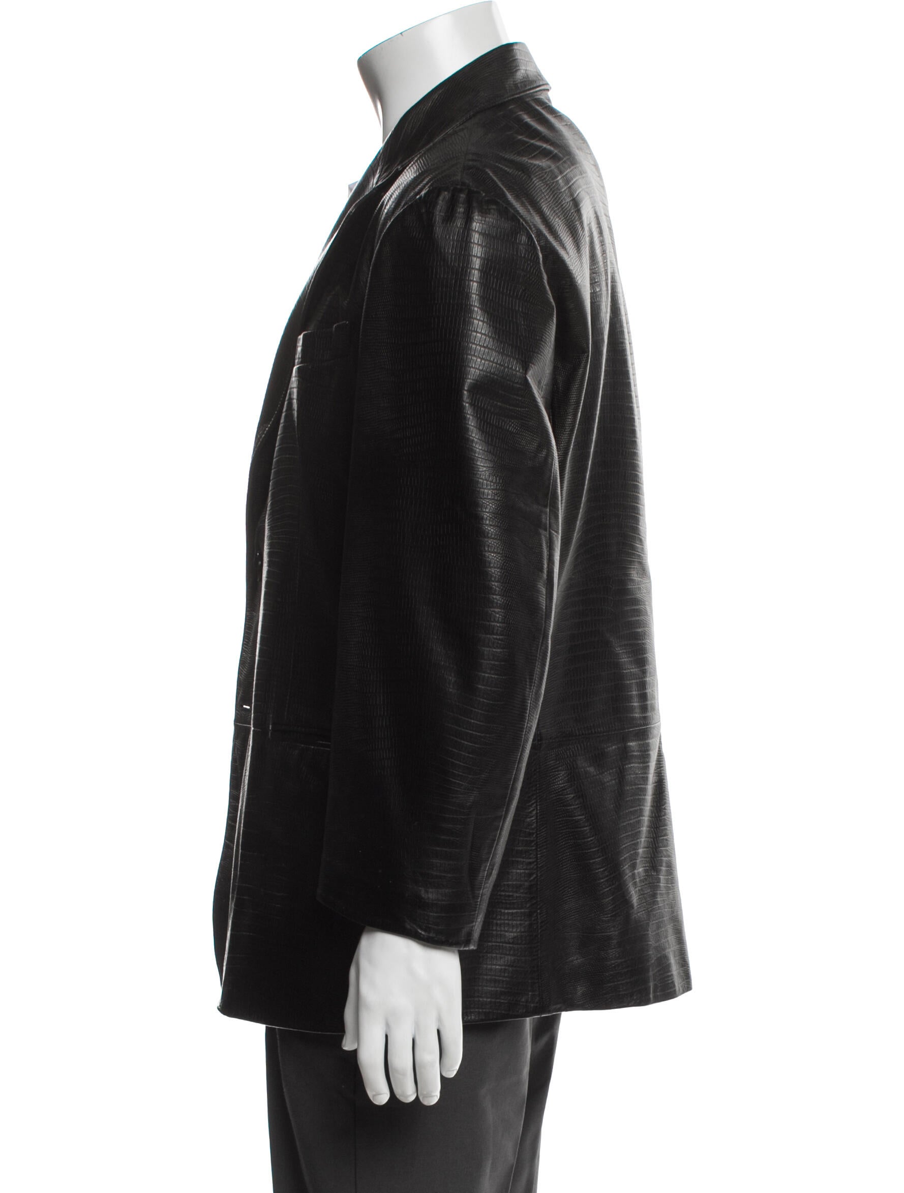 Rick Owens Limo Safari Leather Jacket - Black Outerwear, Clothing