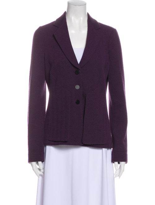 Armani Collezioni Blazer Purple