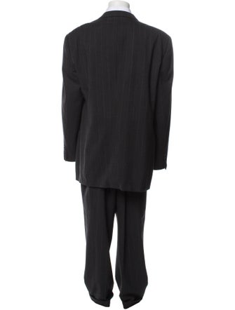 Armani Collezioni Striped Two-Piece Suit