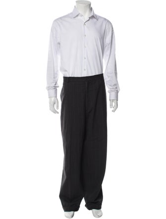 Armani Collezioni Striped Two-Piece Suit